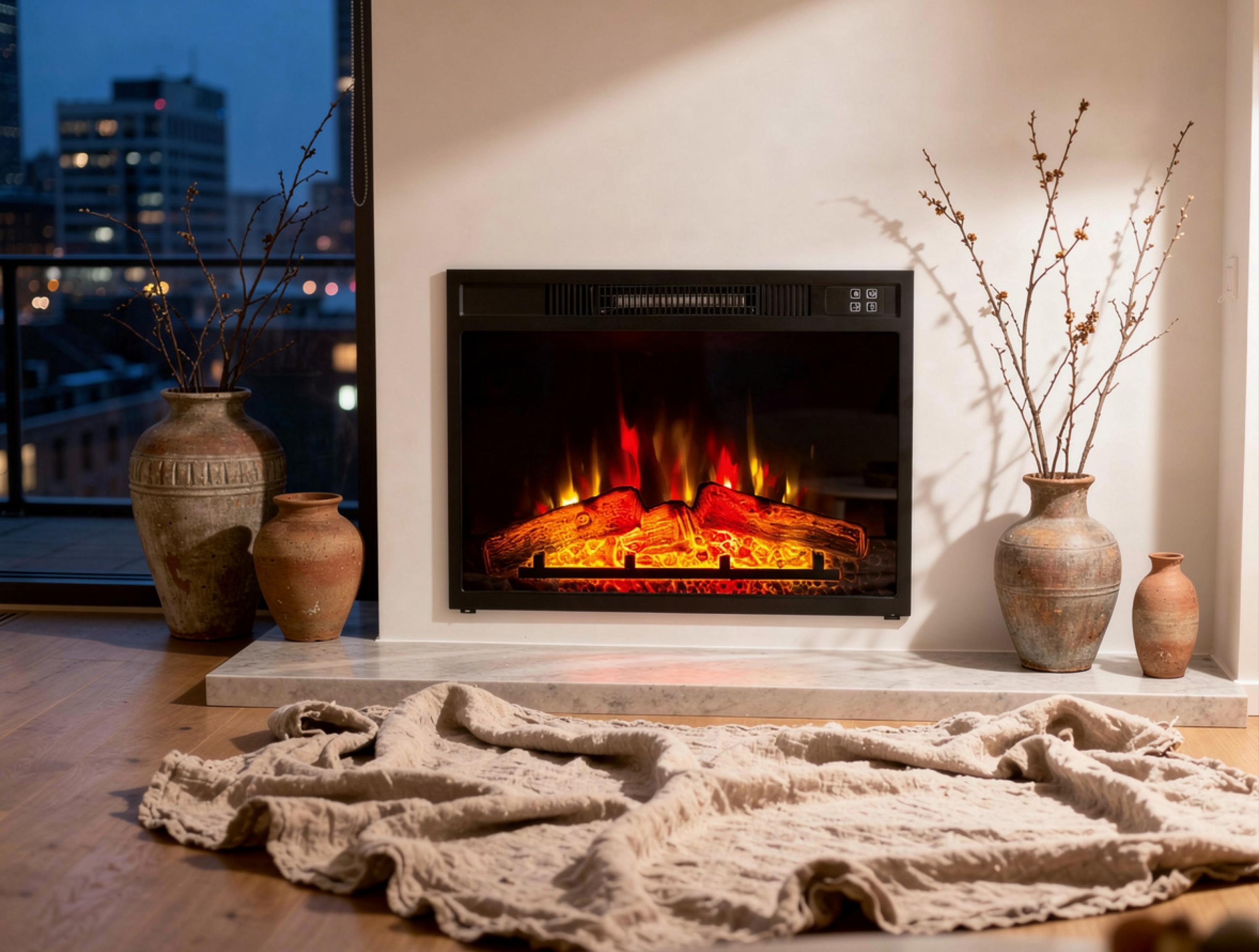 Caminetti elettrici Controllo Controlo remoto