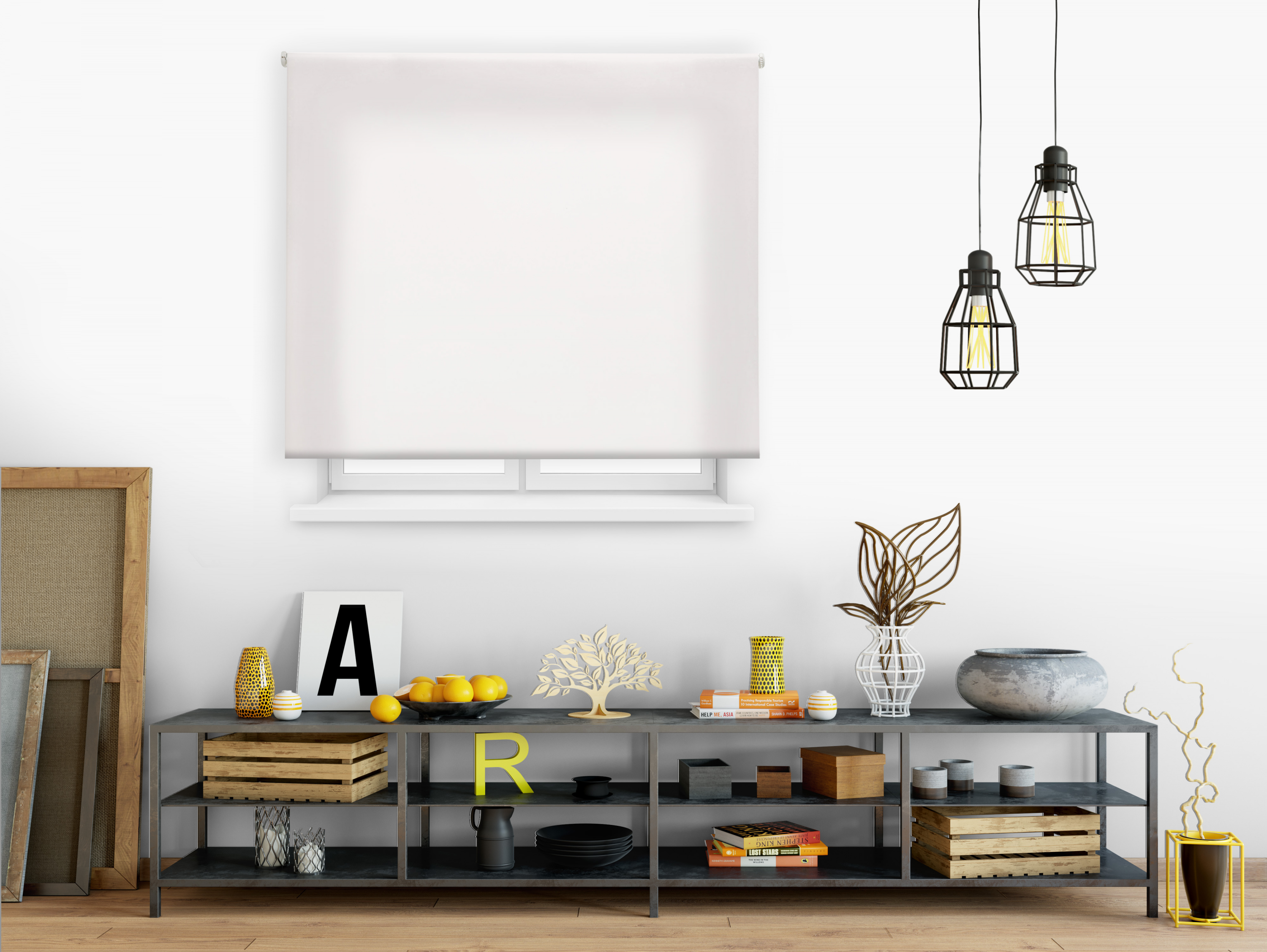 Tenda a Rullo 180X250 CRUDO Poliestere Traslucido