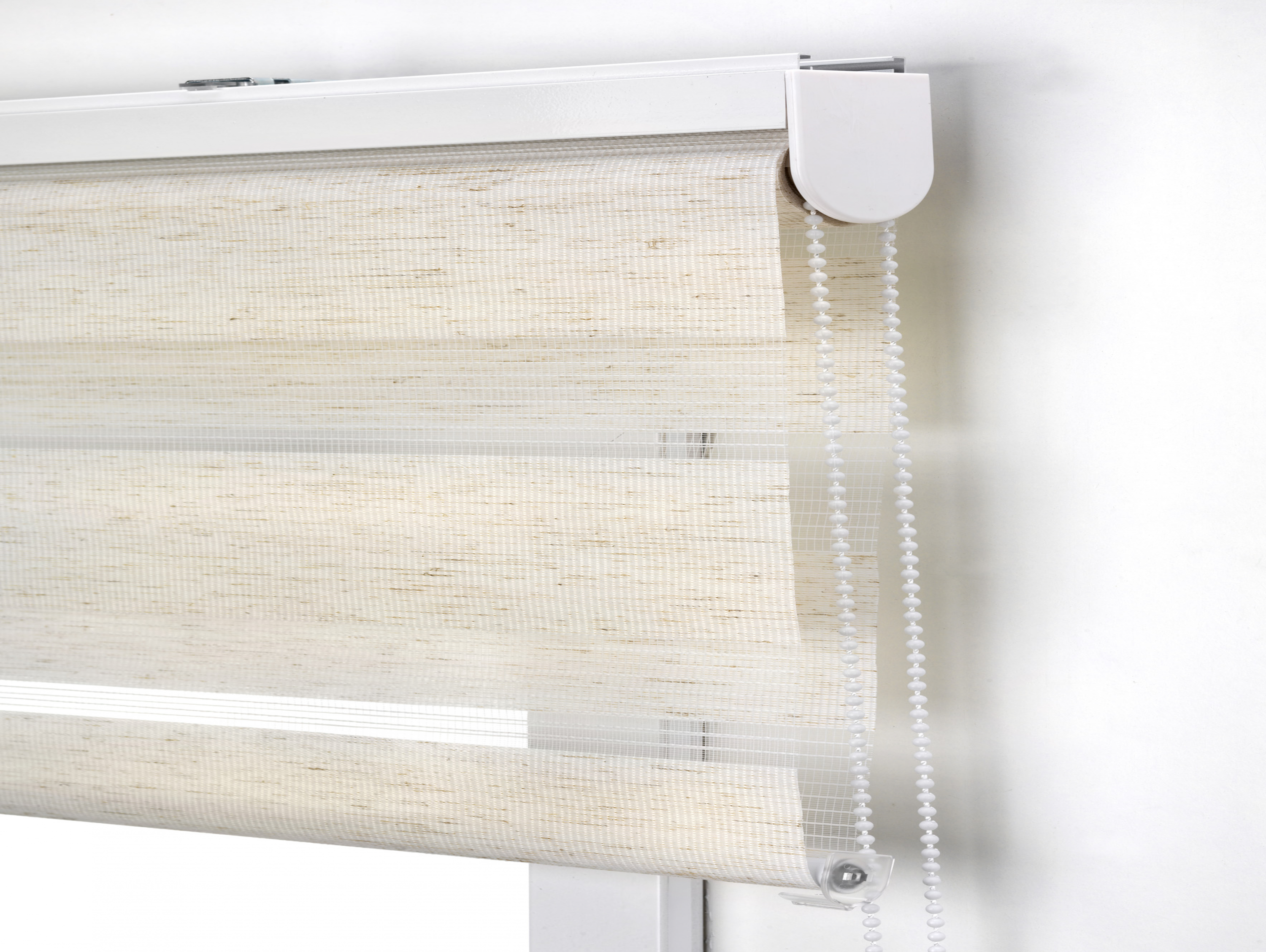 Colore Grezzo Tenda a Rullo 170X180 ECRU Notte e Giorno