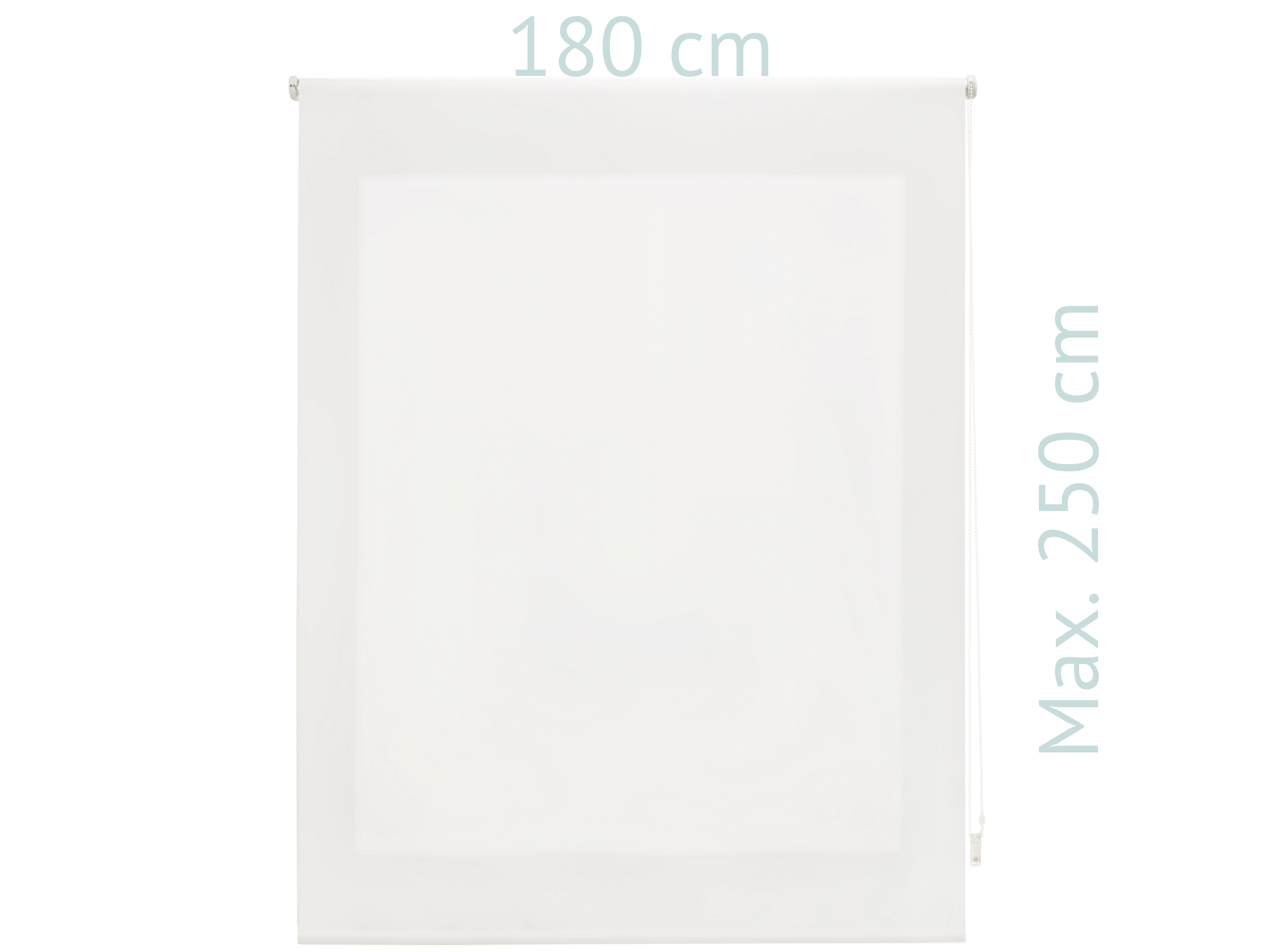 Tenda a Rullo 180X250 CRUDO Poliestere Traslucido