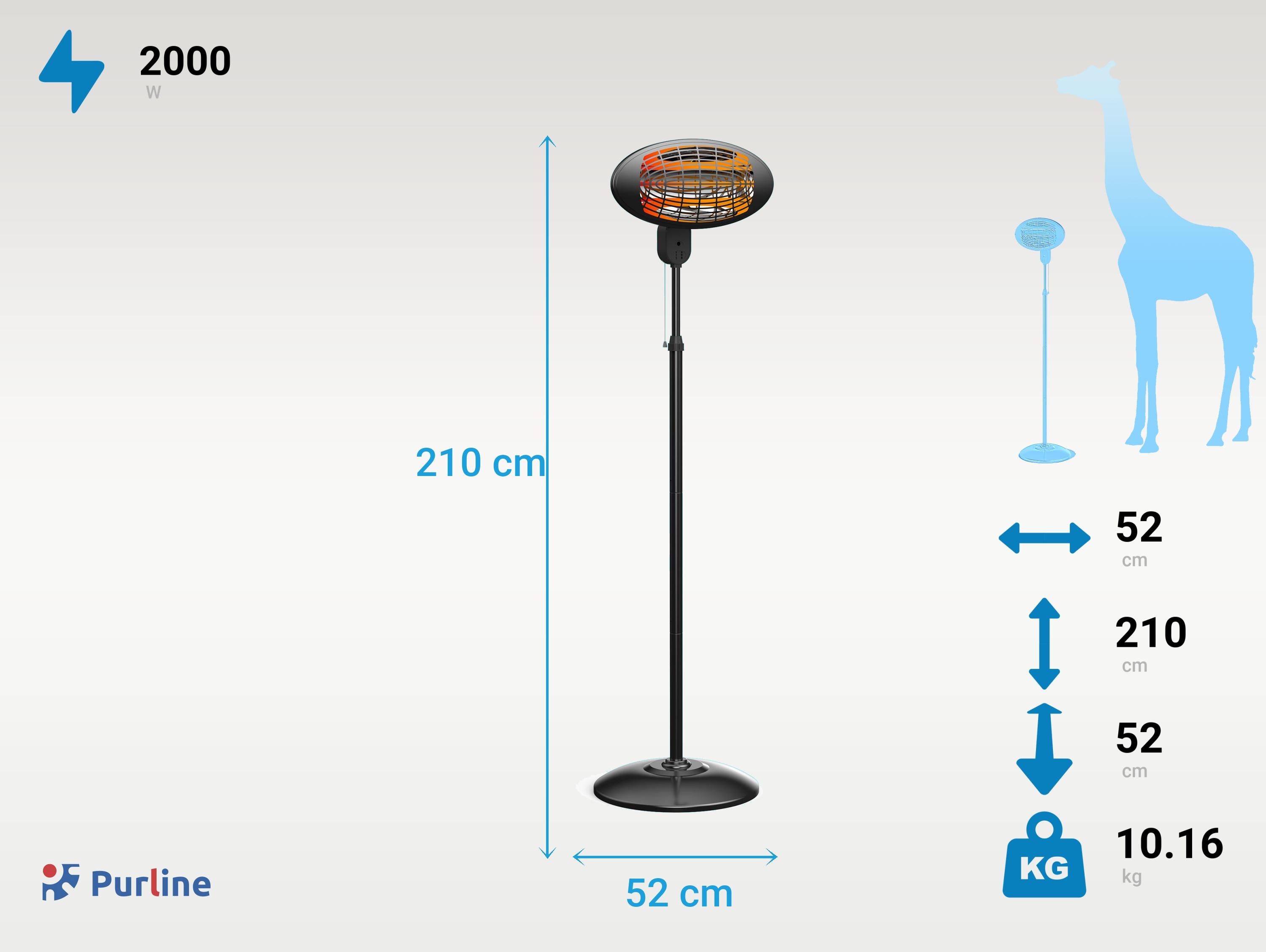 HEATY EX2000 Peso 10.16 kg