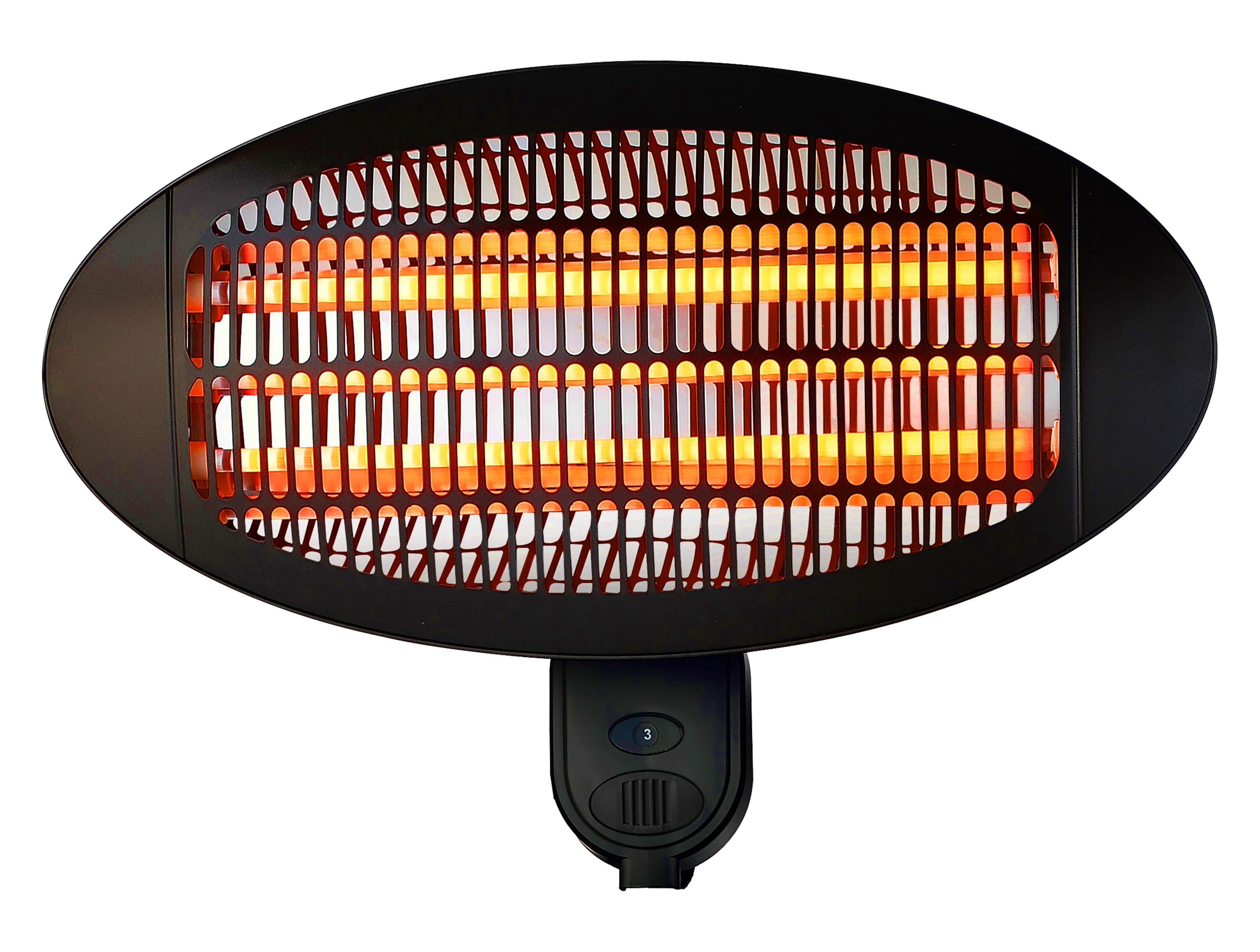 Riscaldatore alogeno da esterno 3 potenze