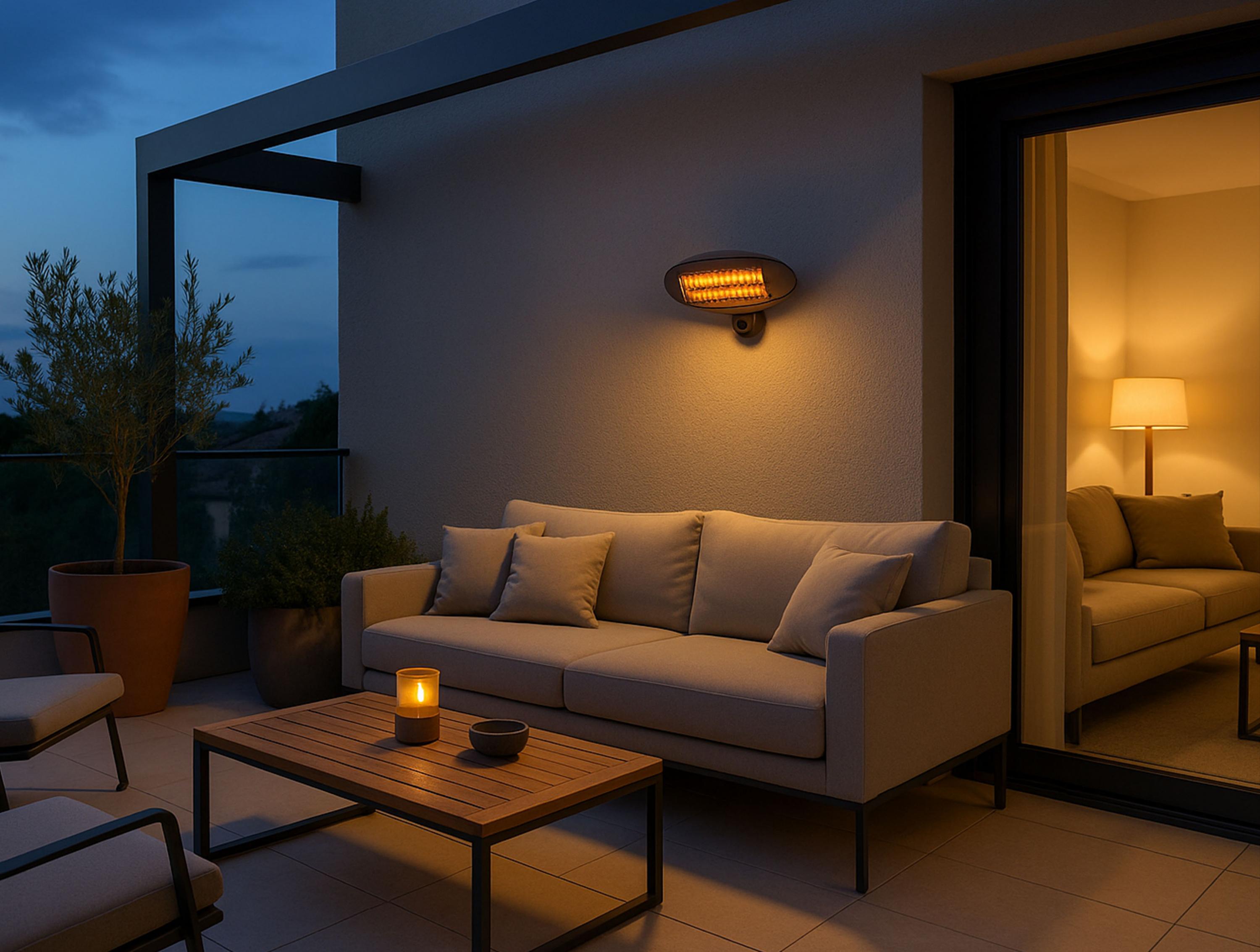 HEATY EX2000 WALL: Riscaldatori alogeni