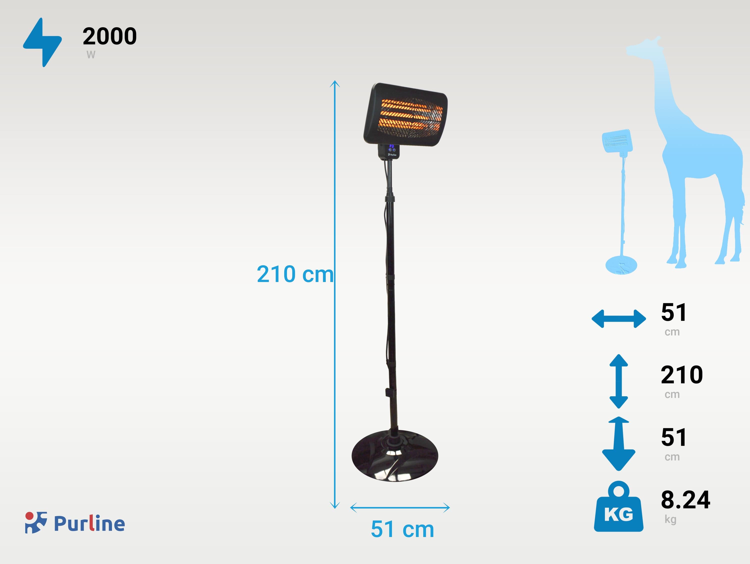 HEATY GLEAM Peso 8.24 kg