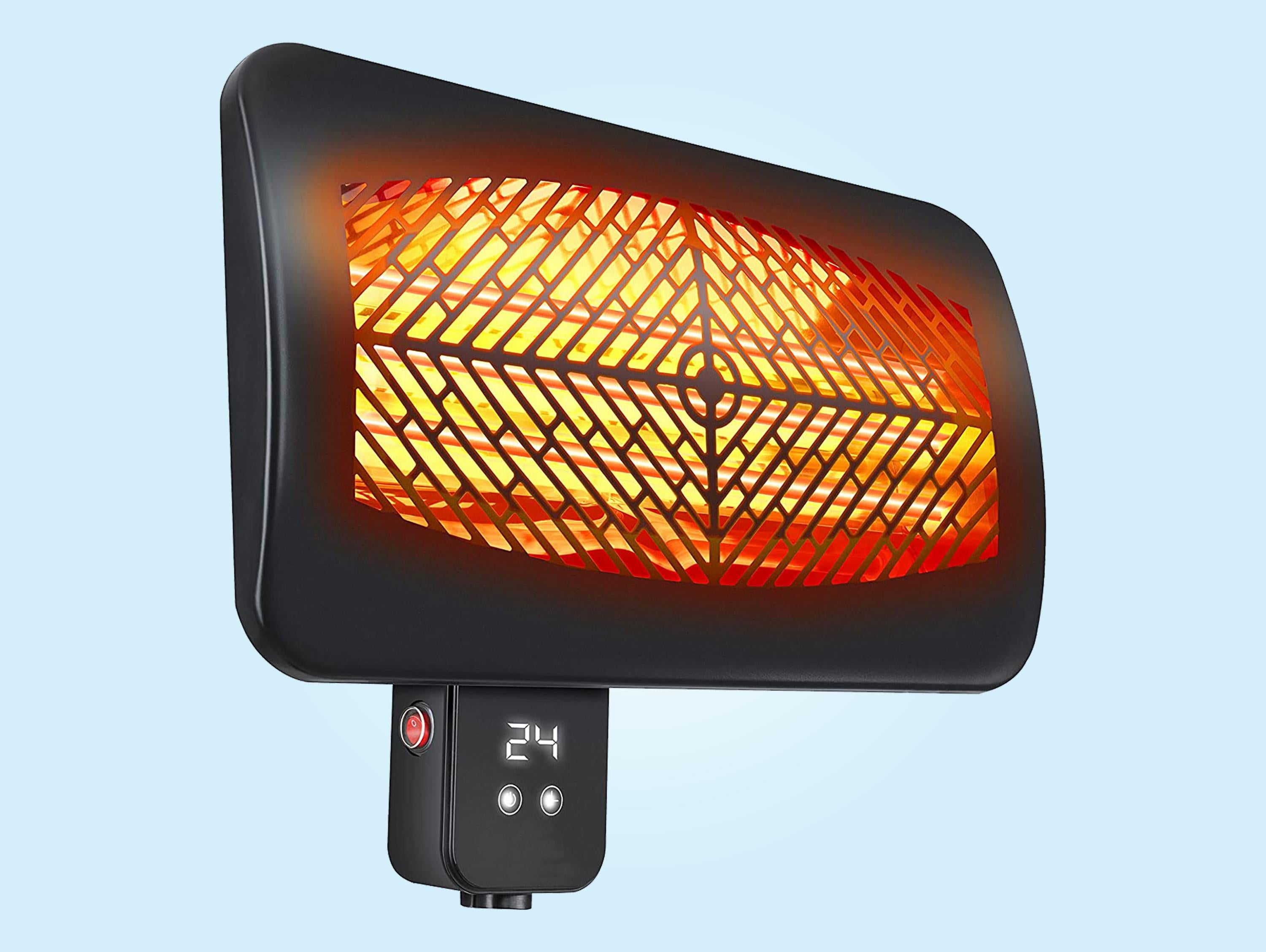 Riscaldatori alogeni Colore Nero