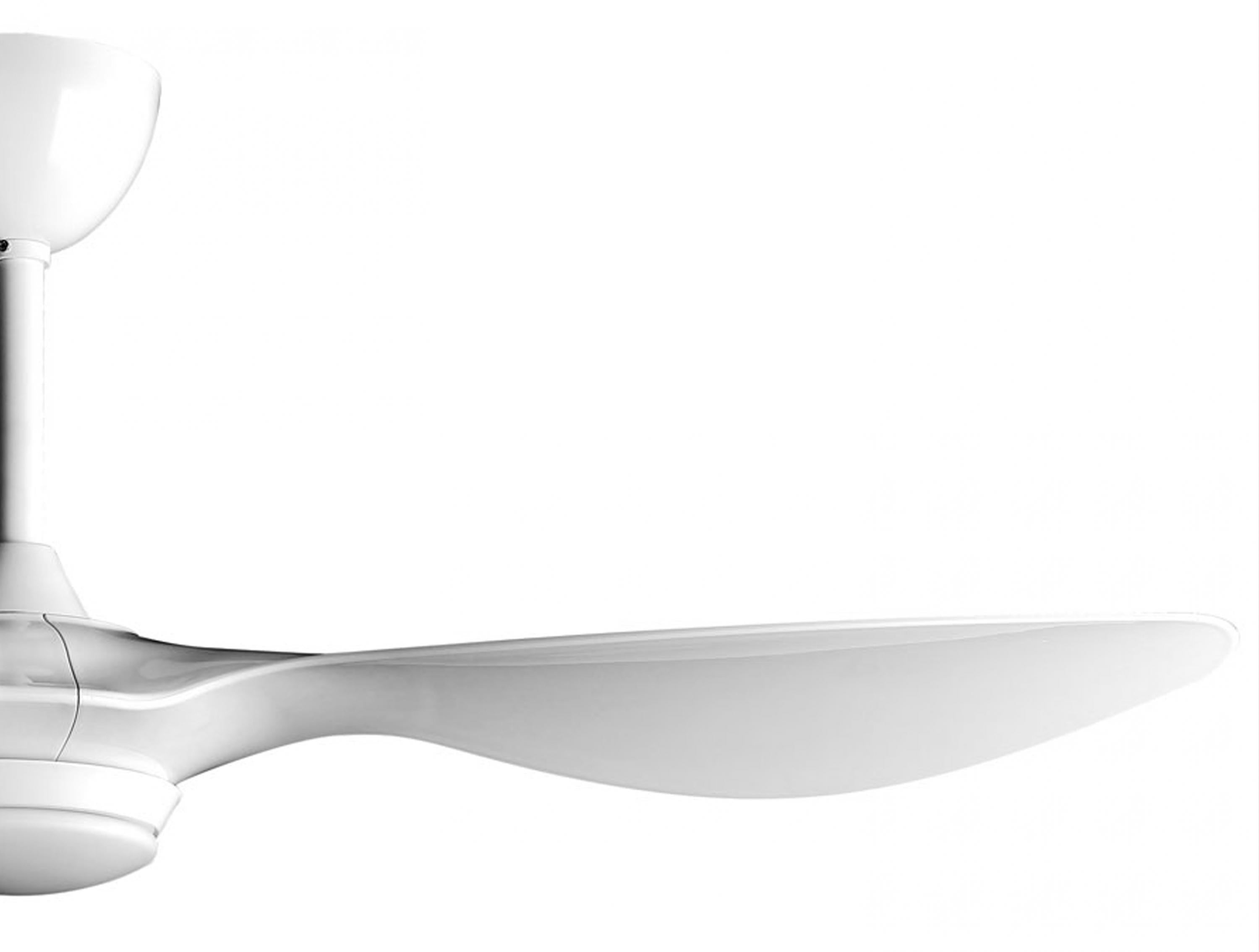 Superficie utilizzabile 55 m2 Ventilatore da soffitto ø132 cm con LED e Wifi Reversibile Hypersilence