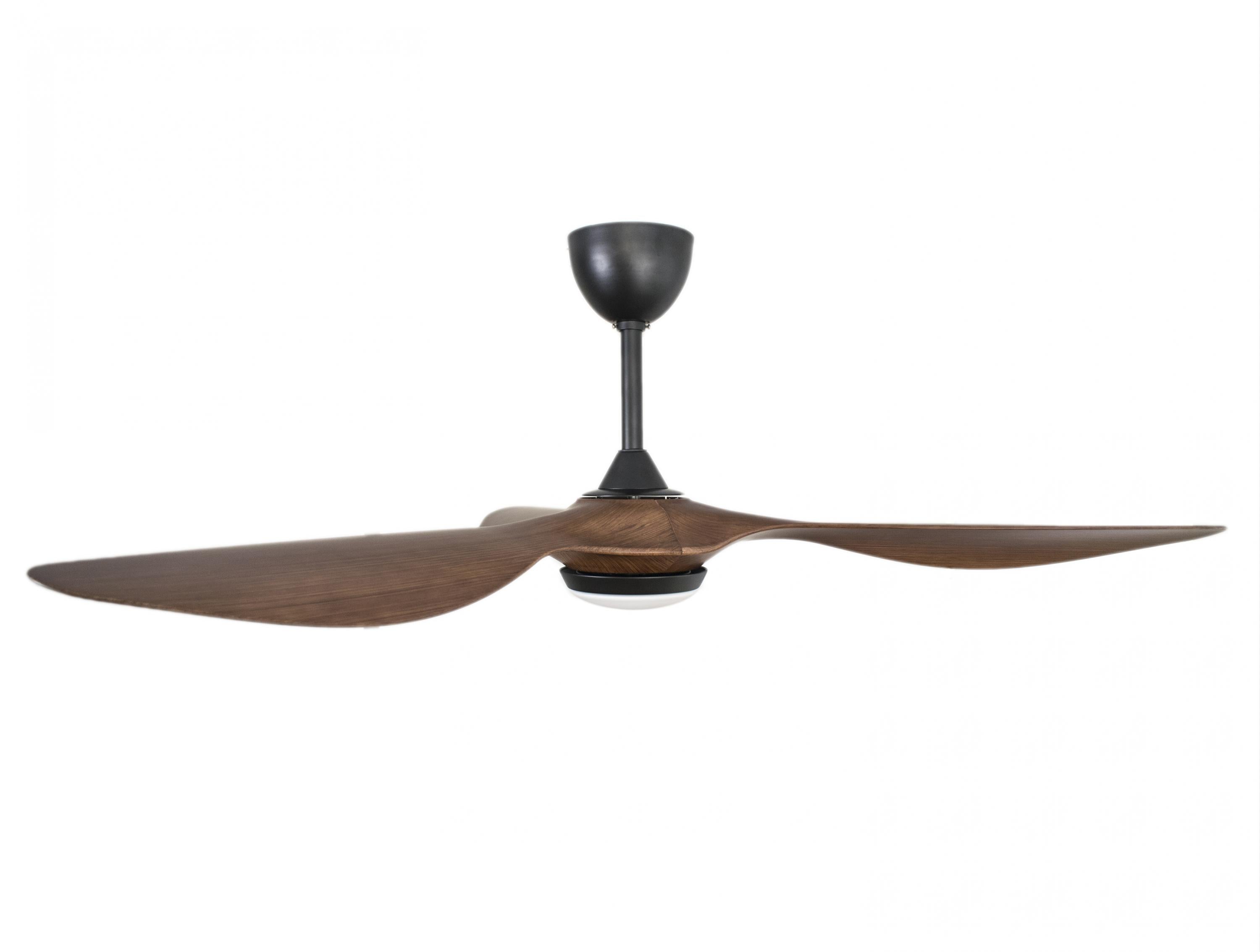 Ventilatore da soffitto ø132 cm con LED e Wifi Reversibile Hypersilence