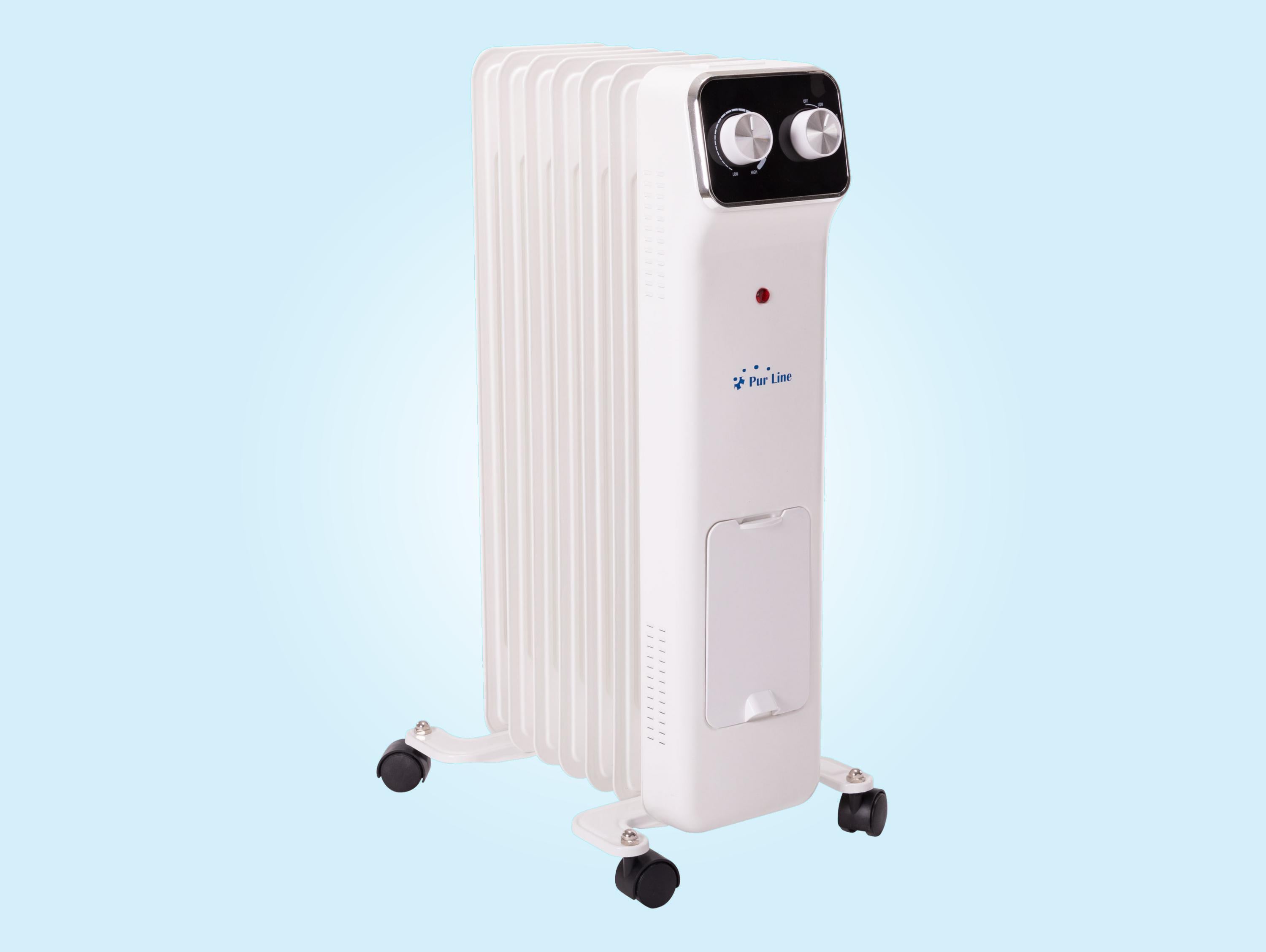 Radiatore a olio a risparmio energetico da 1500W con contenitore di umidificazione