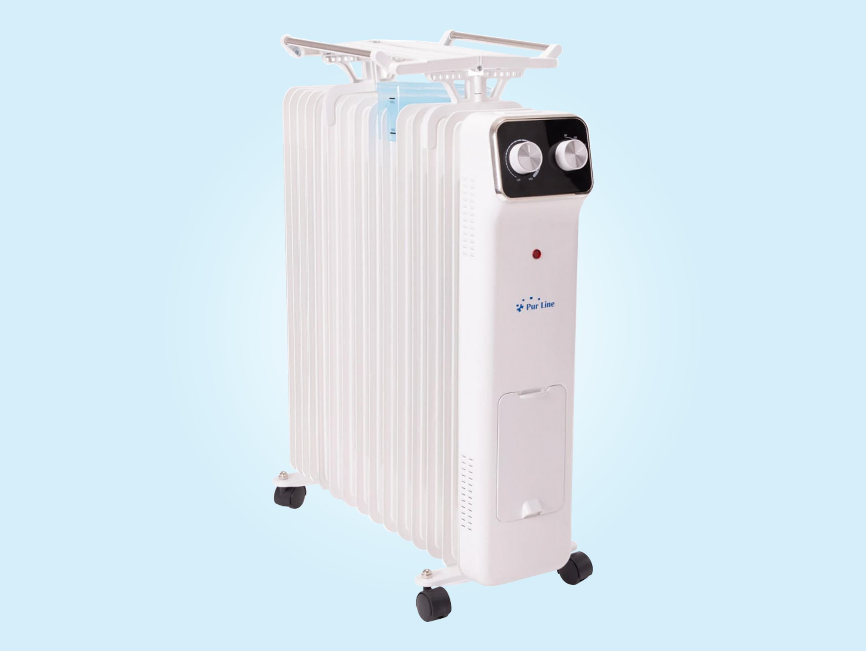 Radiatore a olio a risparmio energetico da 2800W con contenitore di umidificazione
