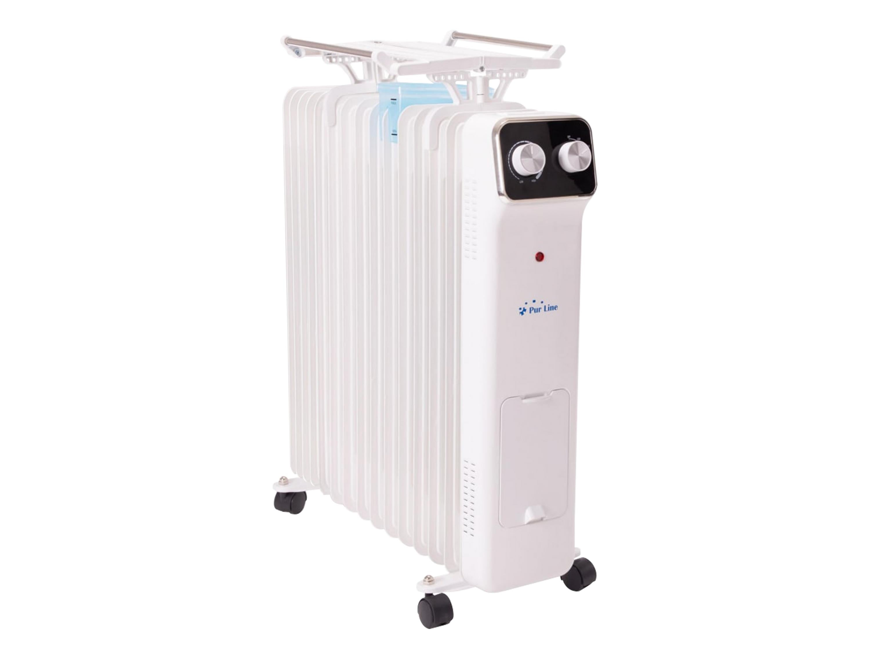 Radiatore a olio a risparmio energetico da 2800W con contenitore di umidificazione