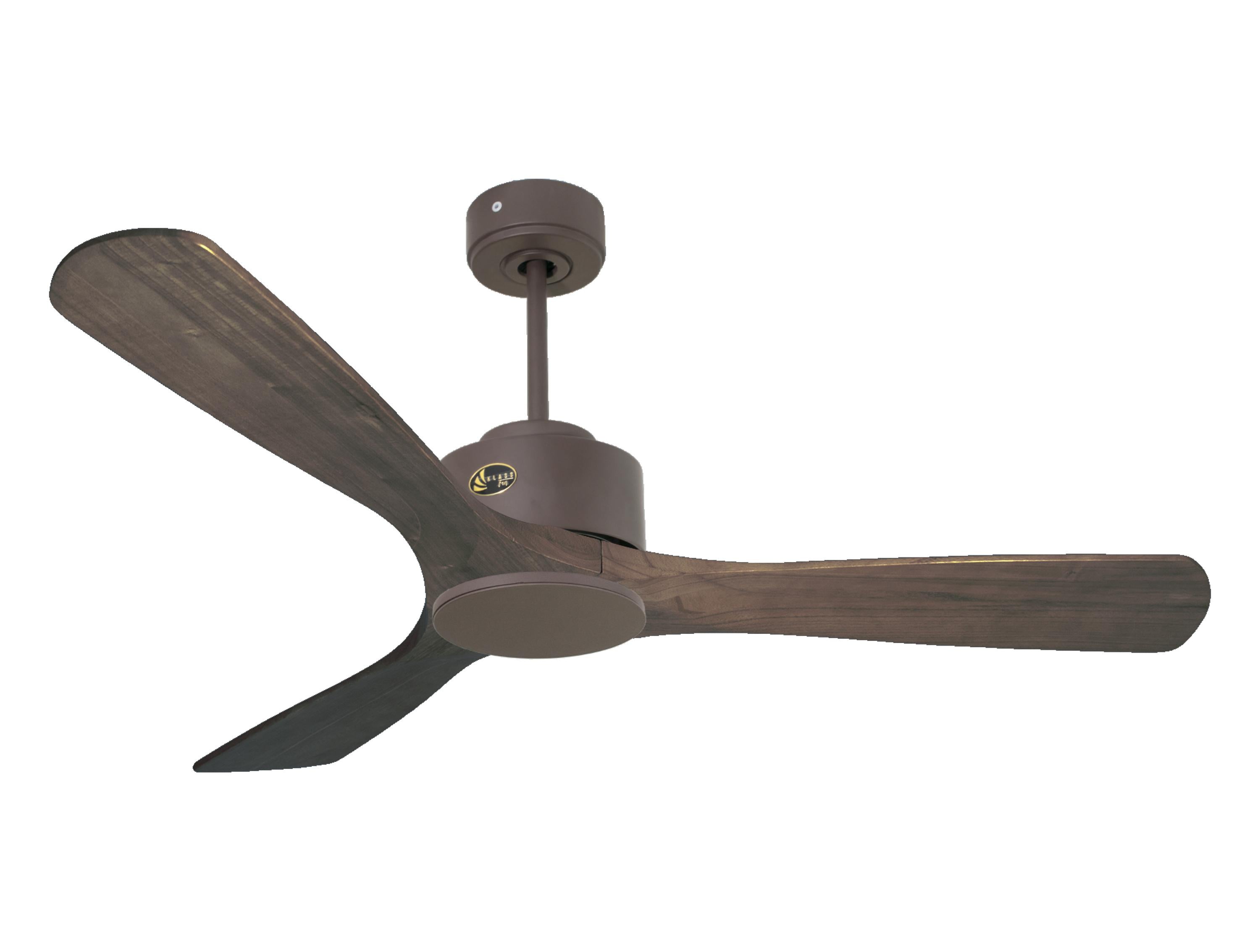Ventilatore da soffitto Reversibile Termostato Wifi Motore CC Tetti inclinati Telecomando Hypersilence Memoria Shopify Vendible (AUTOMATICO)