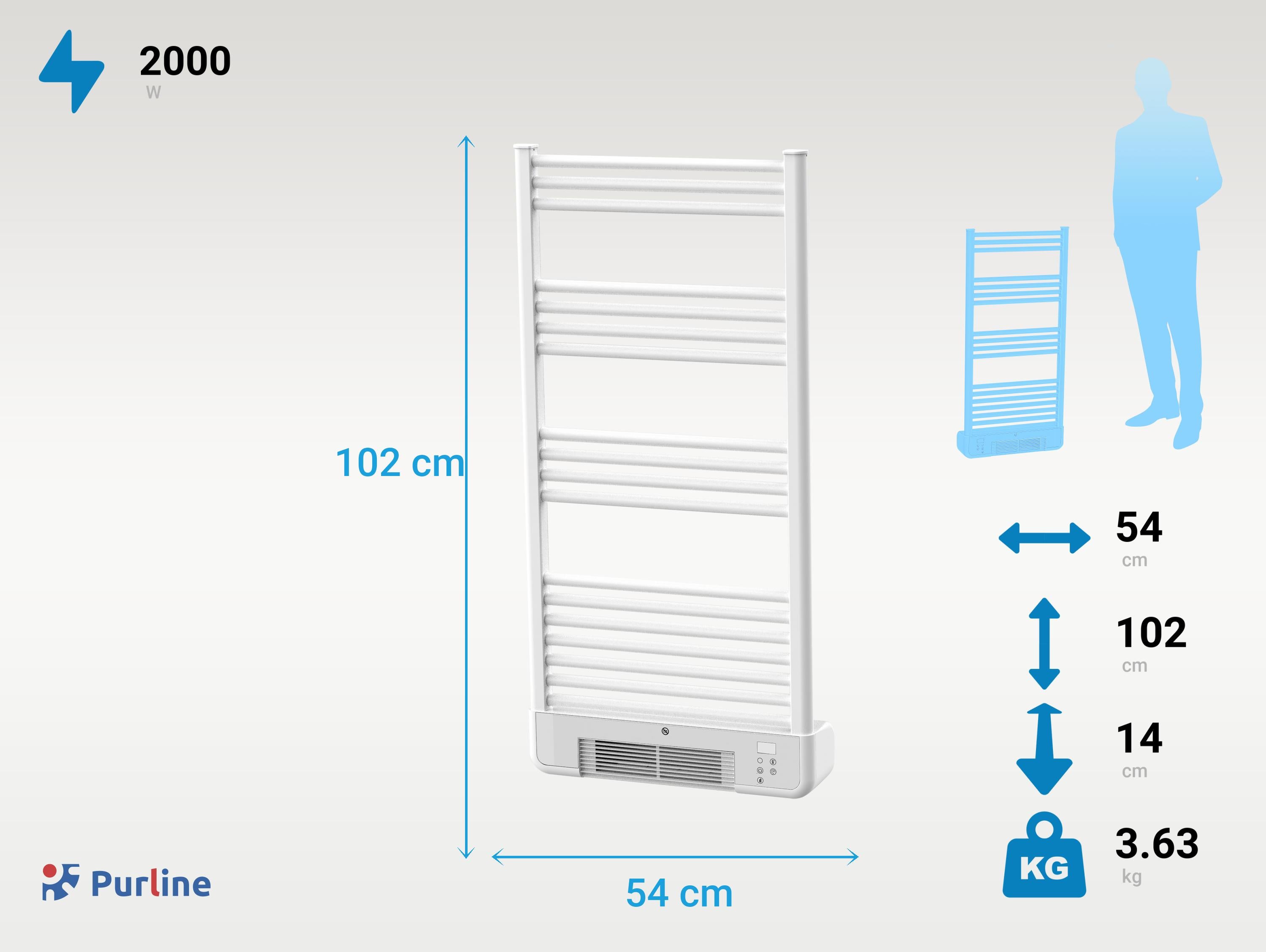 NTW-11W TURBO Materiale Alluminio