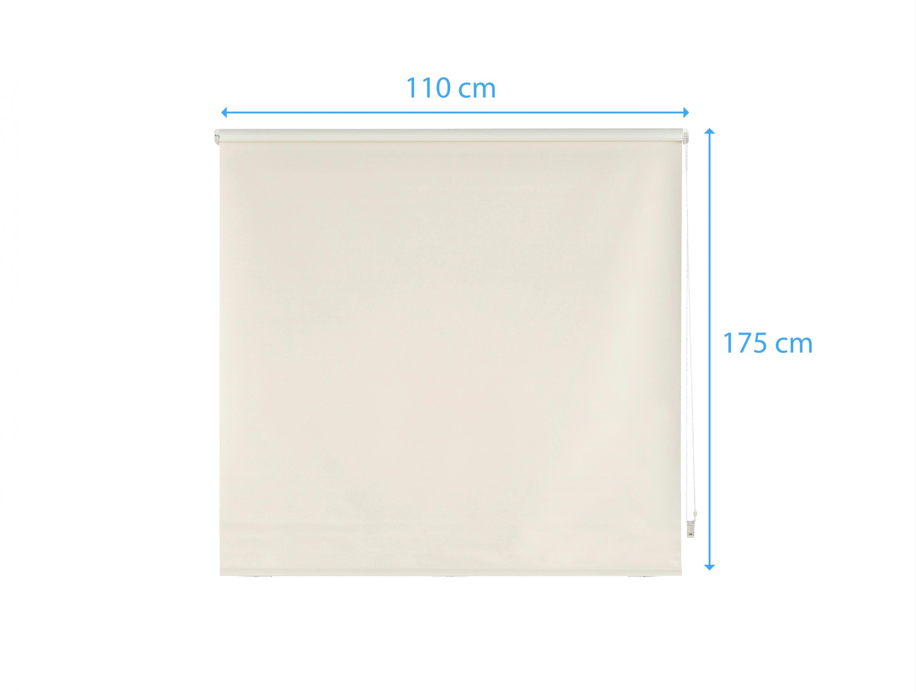 Tenda a Rullo 110X175 BEIGE Poliestere opaco