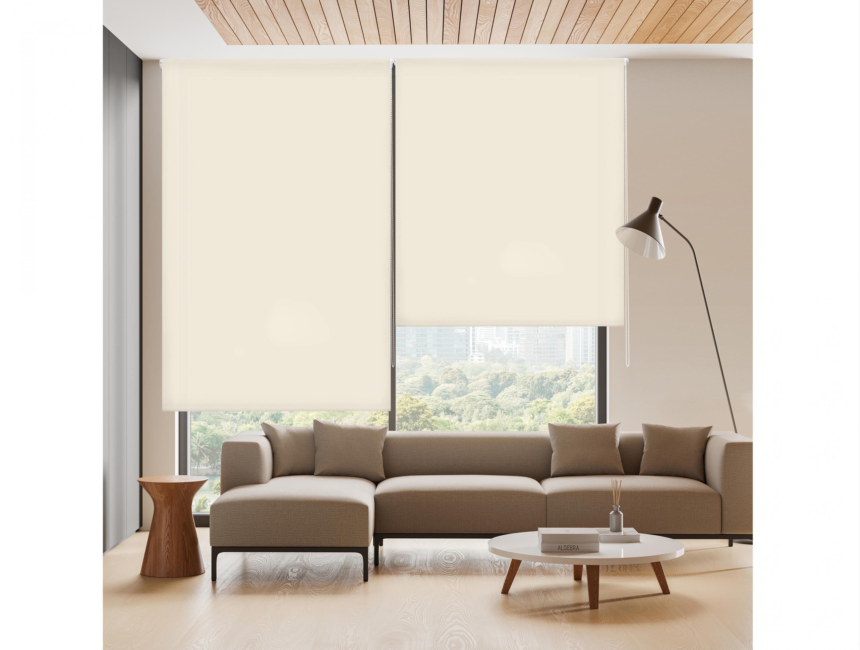 OPACARA_160x175_BEIGE: Tenda a Rullo 160X175 BEIGE Poliestere opaco