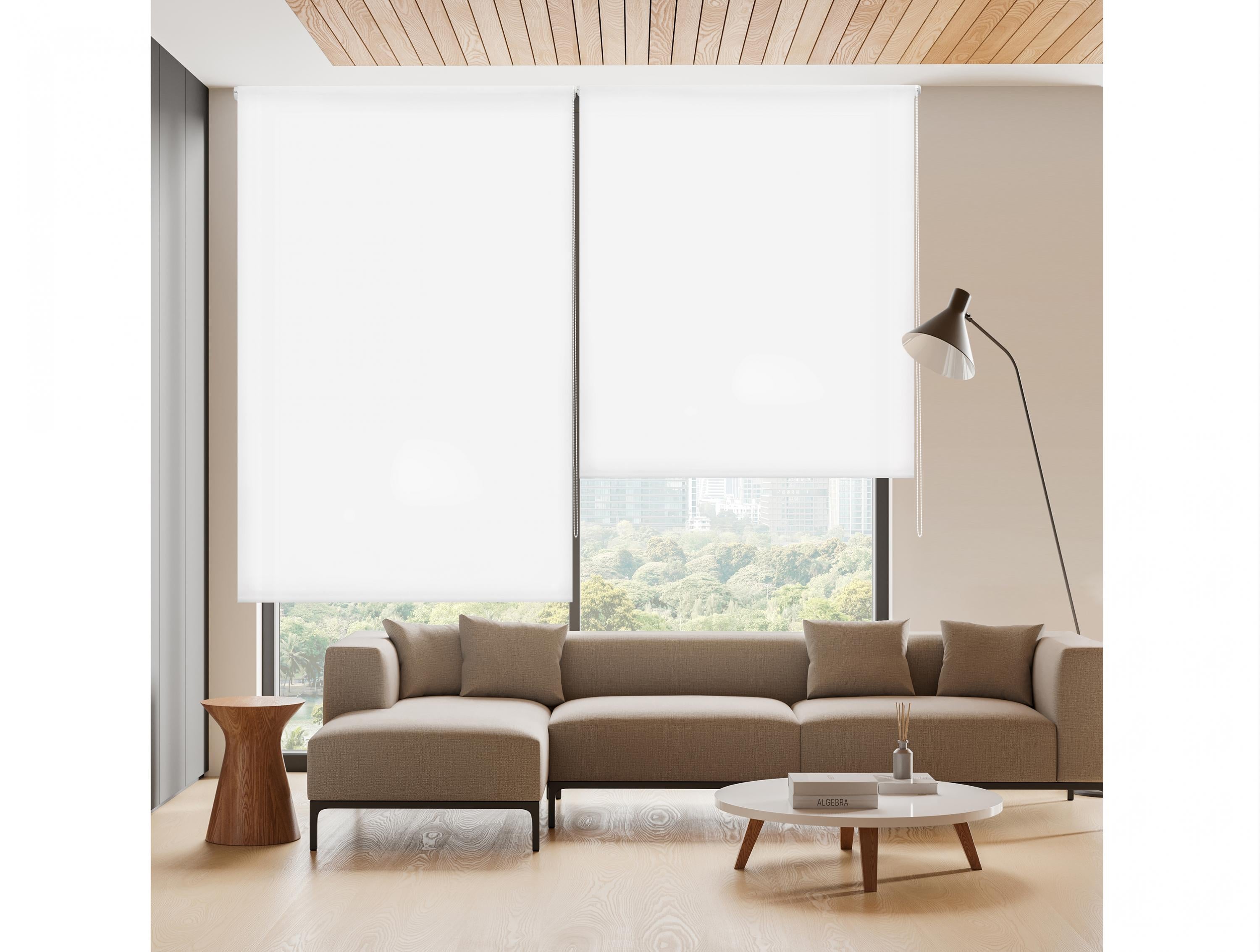 OPACARA_180x250_CRUDO: Tenda a Rullo 180X250 CRUDO Poliestere Traslucido