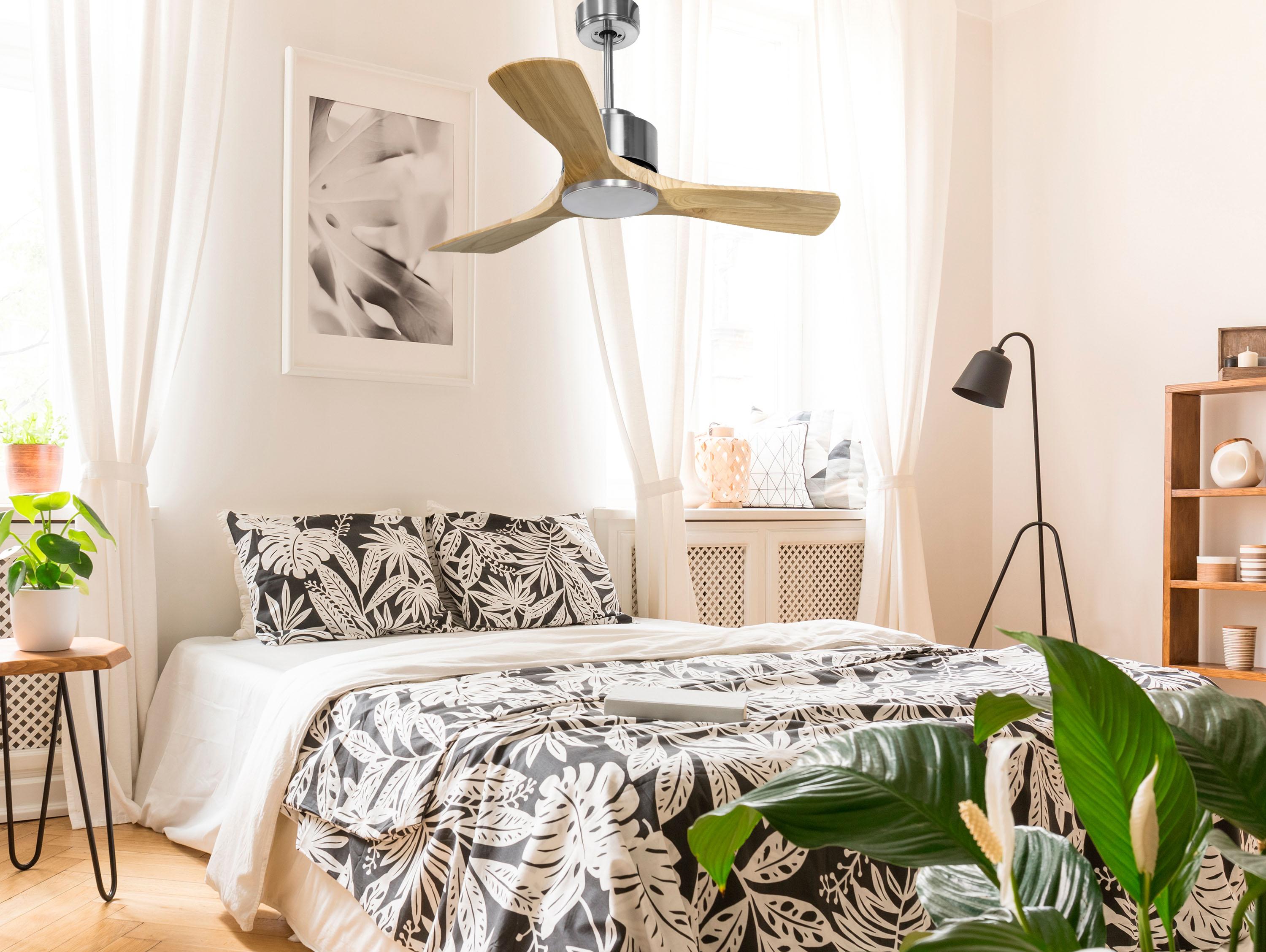 Ventilatore da soffitto ø106 cm con Wifi Reversibile Hypersilence