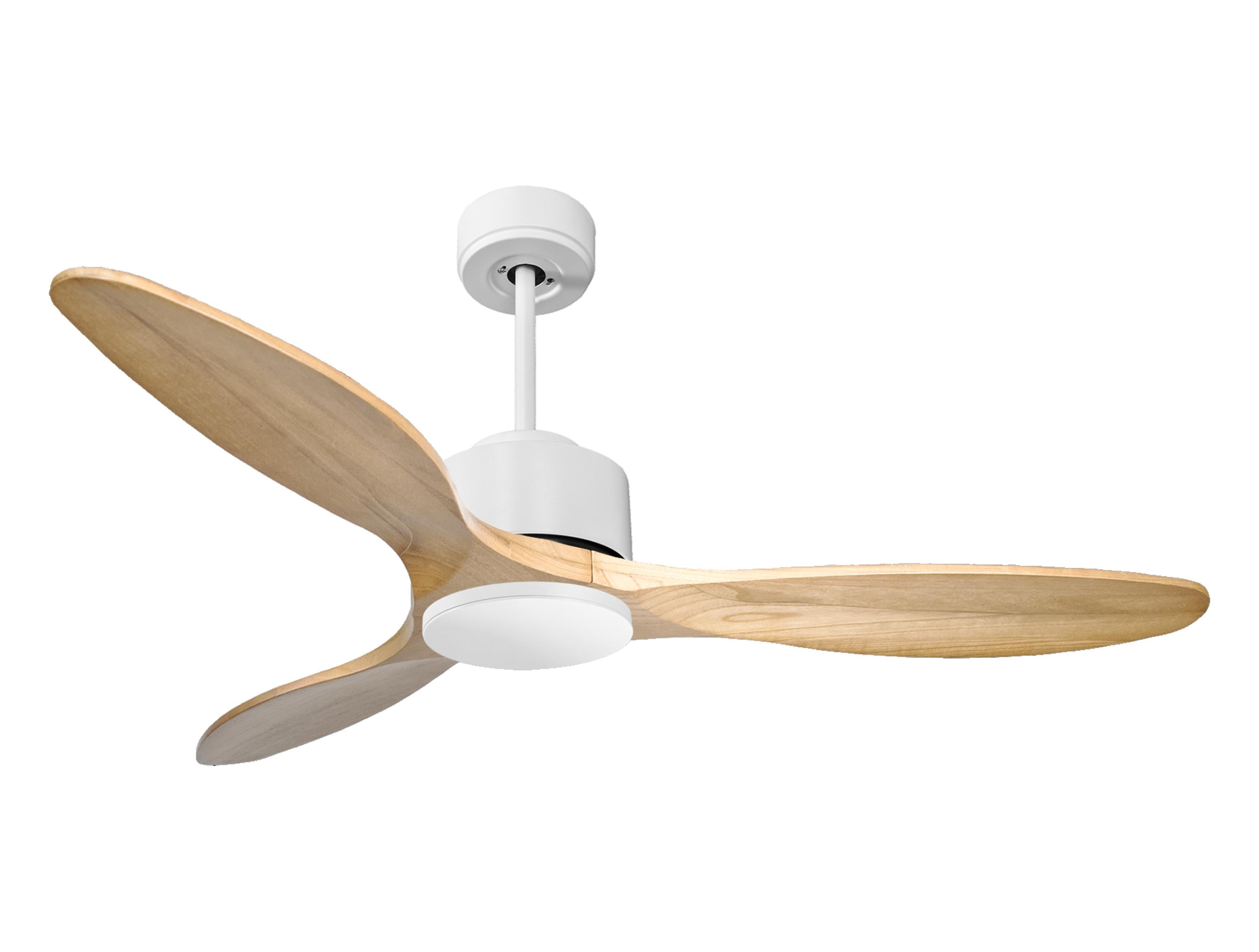 Ventilatore da soffitto Wifi Motore CC Telecomando Hypersilence Memoria Shopify Vendible (AUTOMATICO)