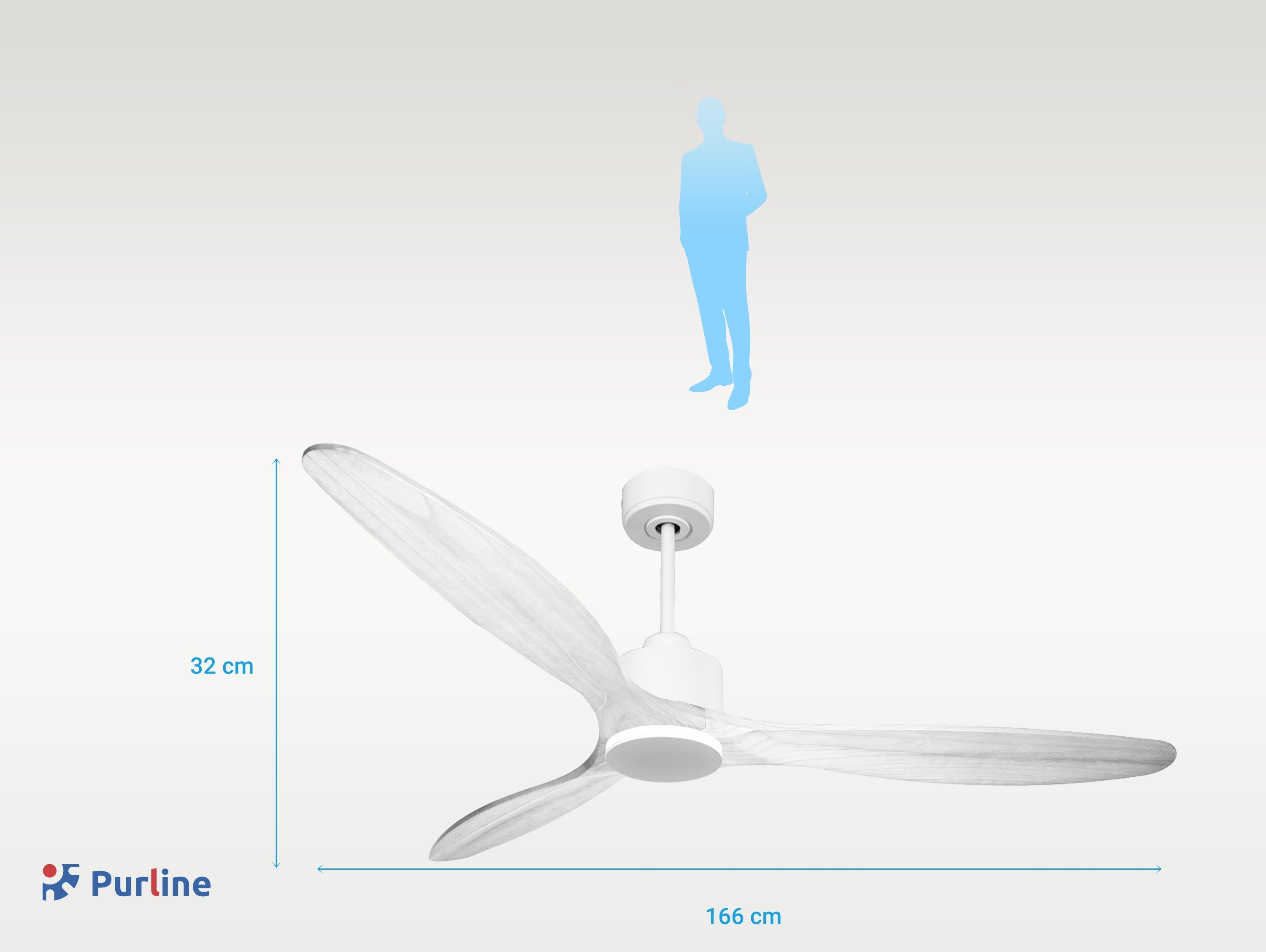 SalD166C0364885: Ventilatore da soffitto Reversibile Termostato Wifi Motore CC Tetti inclinati Telecomando Hypersilence Memoria Shopify Vendible (AUTOMATICO)