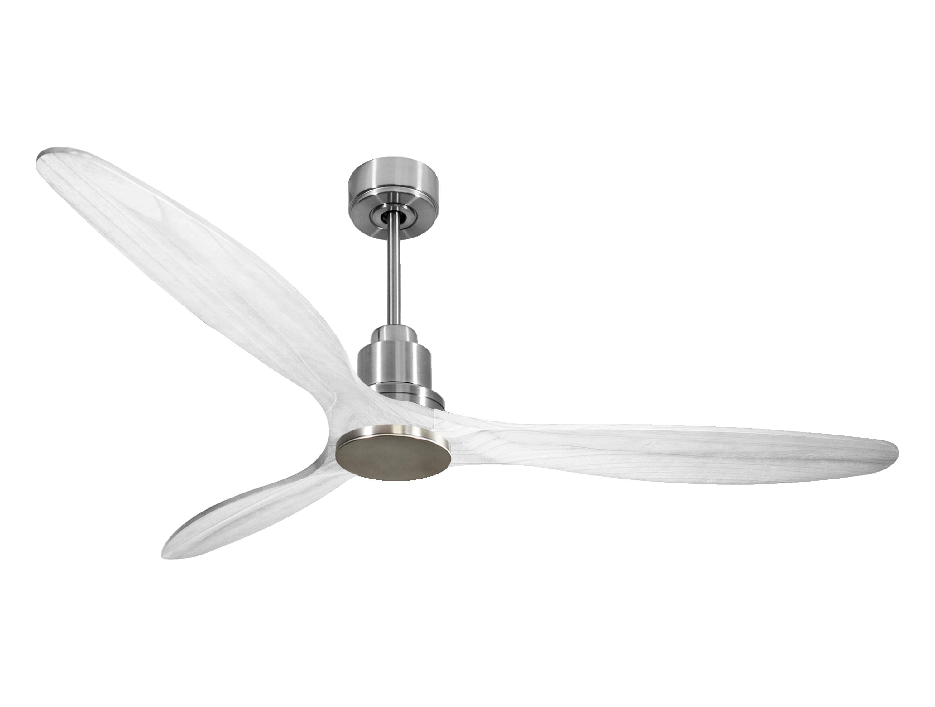Ventilatore da soffitto Reversibile Termostato Wifi Motore CC Tetti inclinati Telecomando Hypersilence Memoria Shopify Vendible (AUTOMATICO)