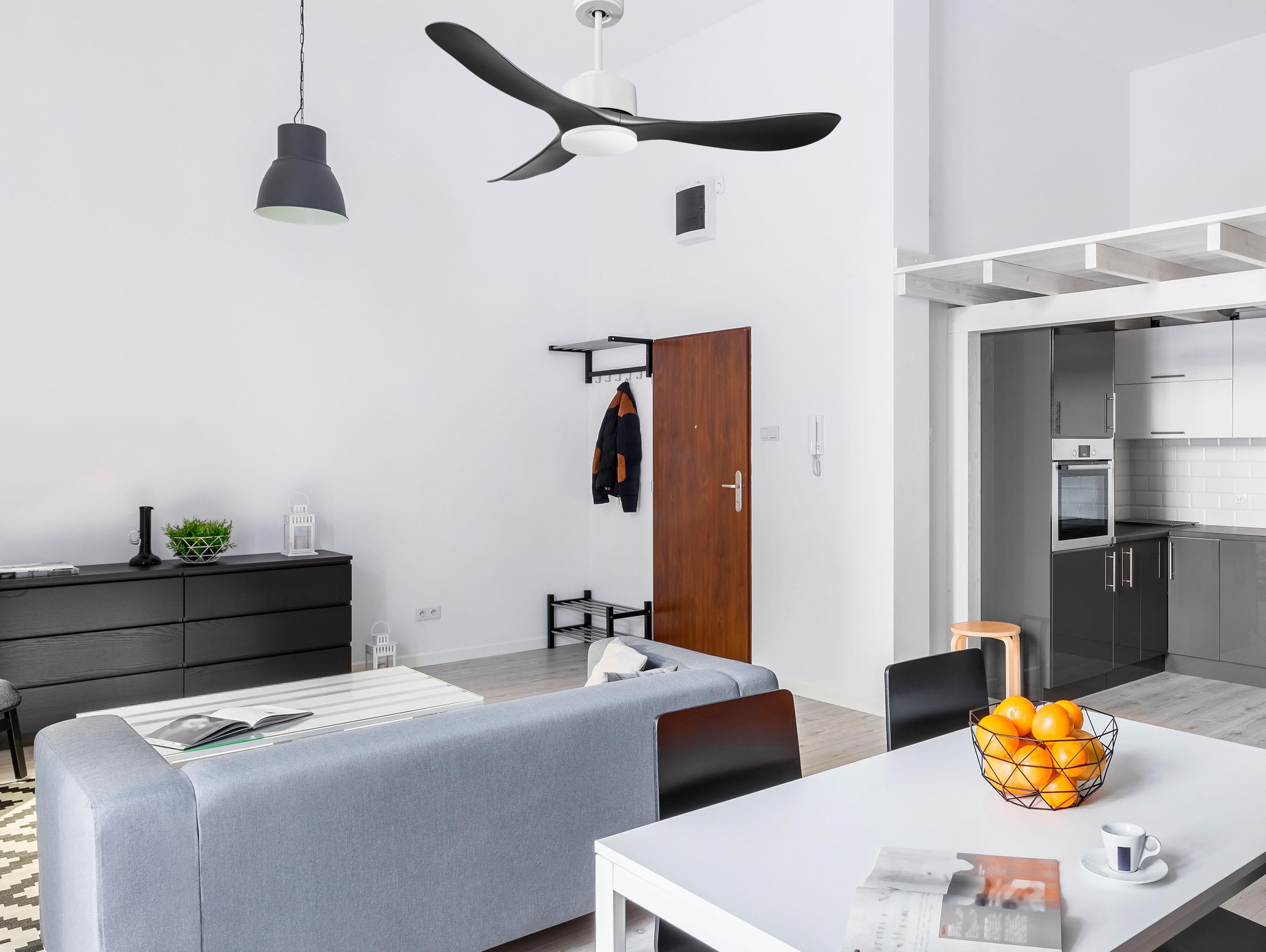   Ventilatore da soffitto ø132 cm con Wifi Reversibile Hypersilence