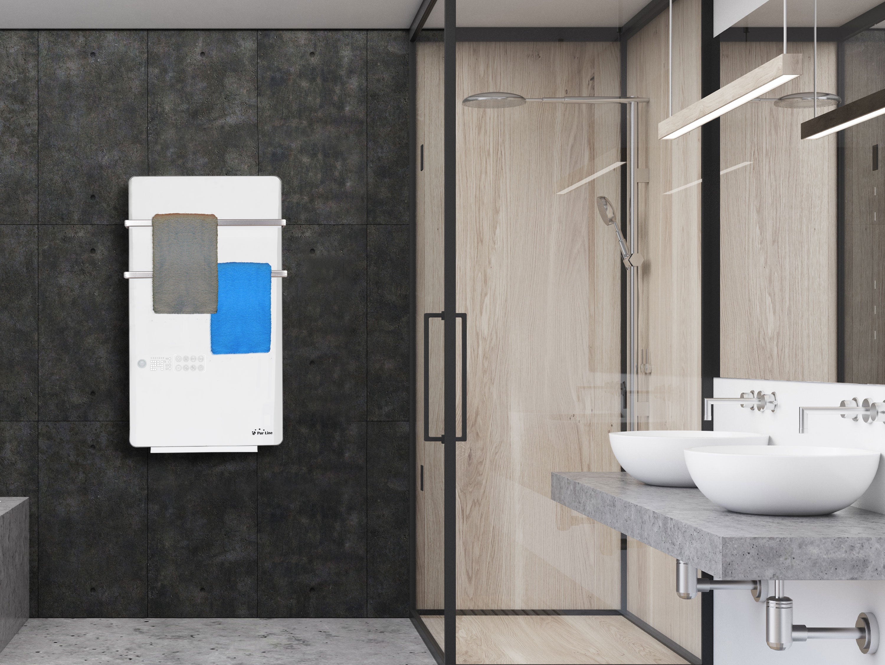 Portasciugamani elettrici Protezione IPX4