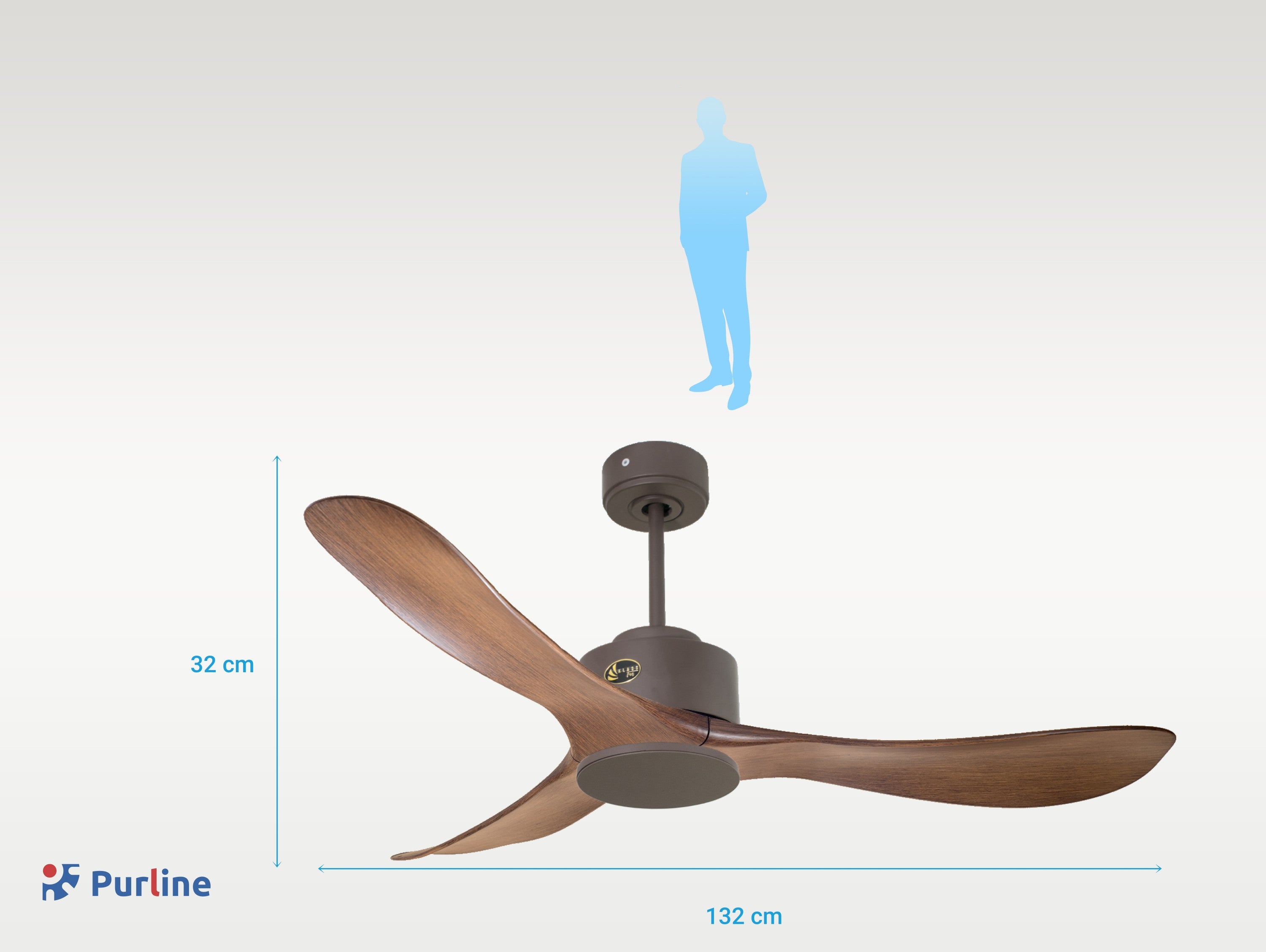 Togian D132 C02 65316: Ventilatori da soffitto