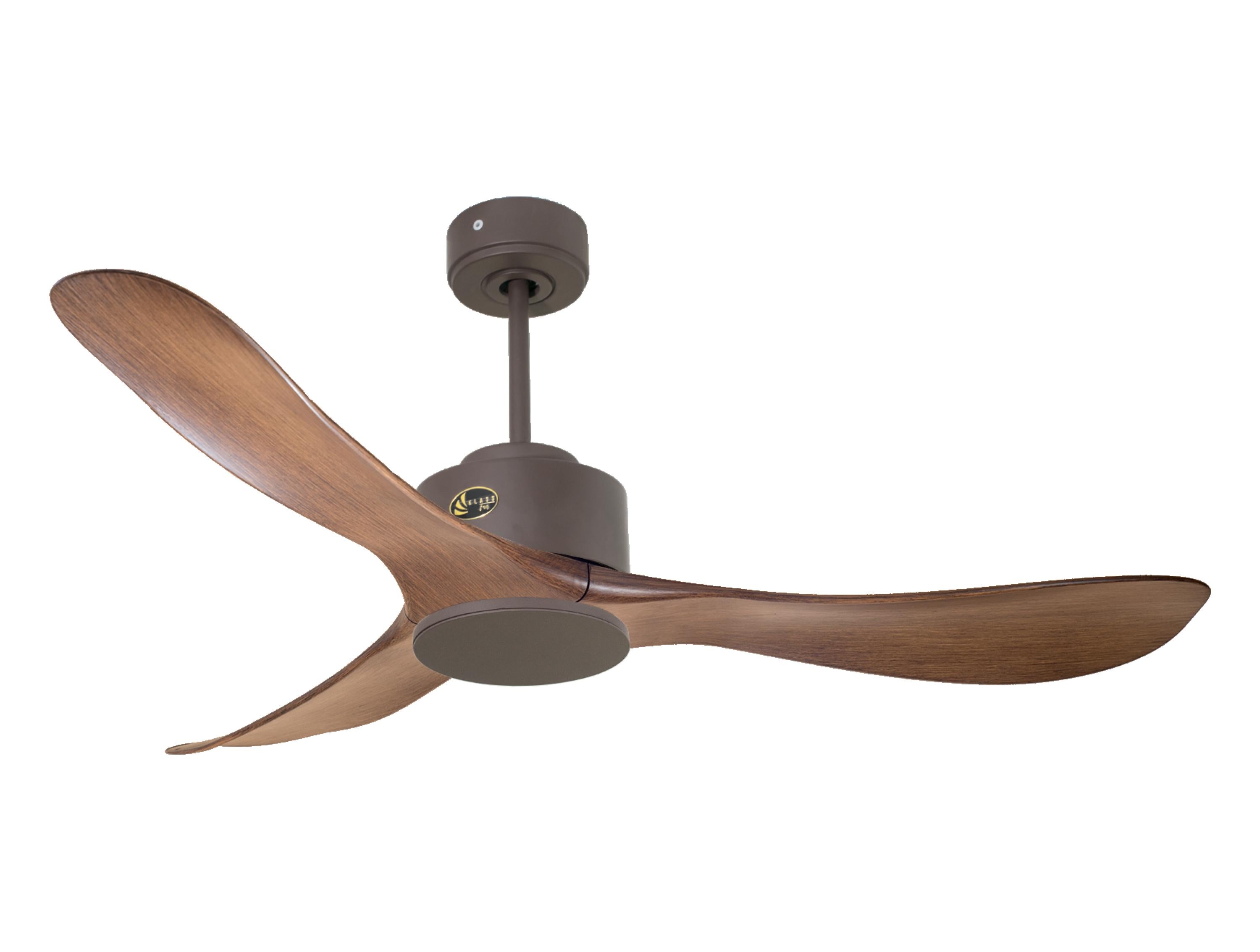Ventilatore da soffitto Reversibile Termostato Wifi Motore CC Tetti inclinati Telecomando Hypersilence Memoria Shopify Vendible (AUTOMATICO)