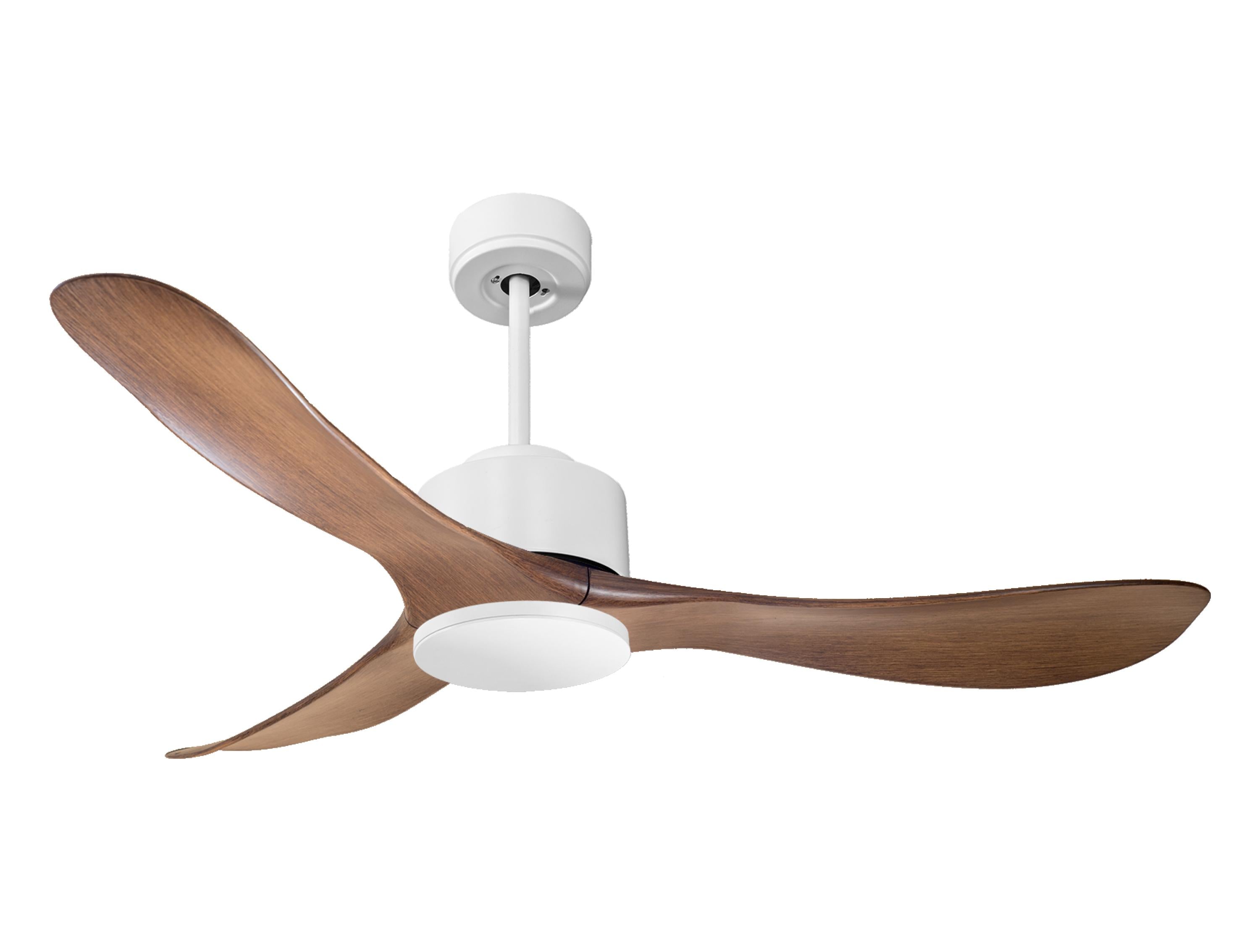 Ventilatore da soffitto Wifi Motore CC Telecomando Hypersilence Memoria Shopify Vendible (AUTOMATICO)