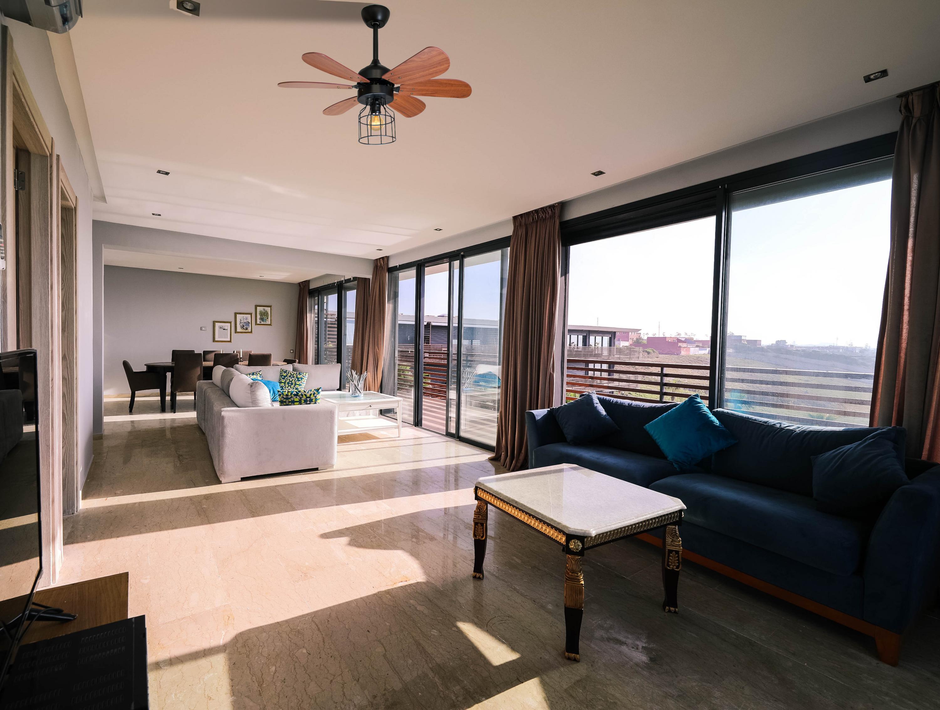 Ventilatore da soffitto ø91 cm Reversibile Hypersilence