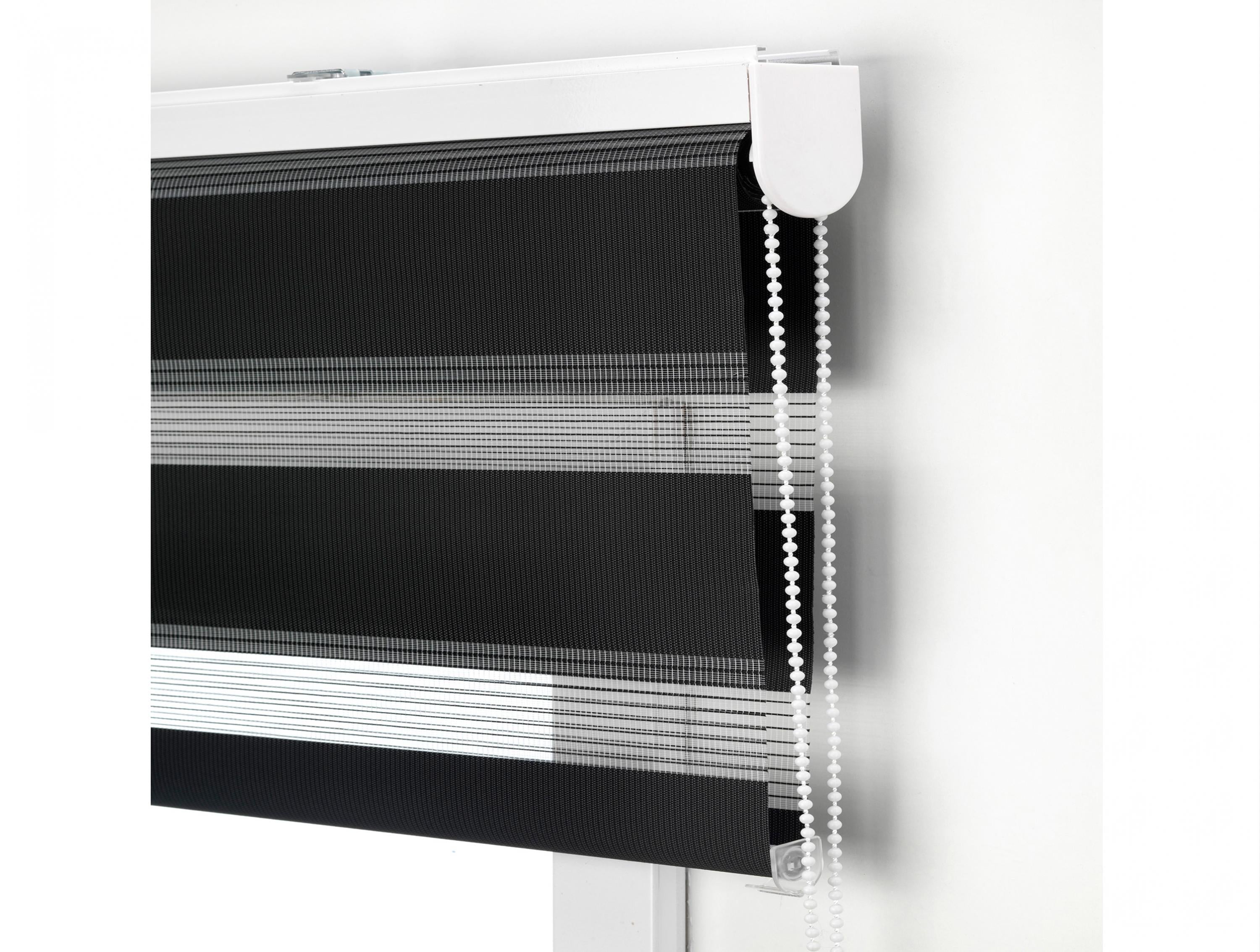 VELIRA_120x250_NEGRO: Tenda a Rullo 120X250 NERO Notte e Giorno