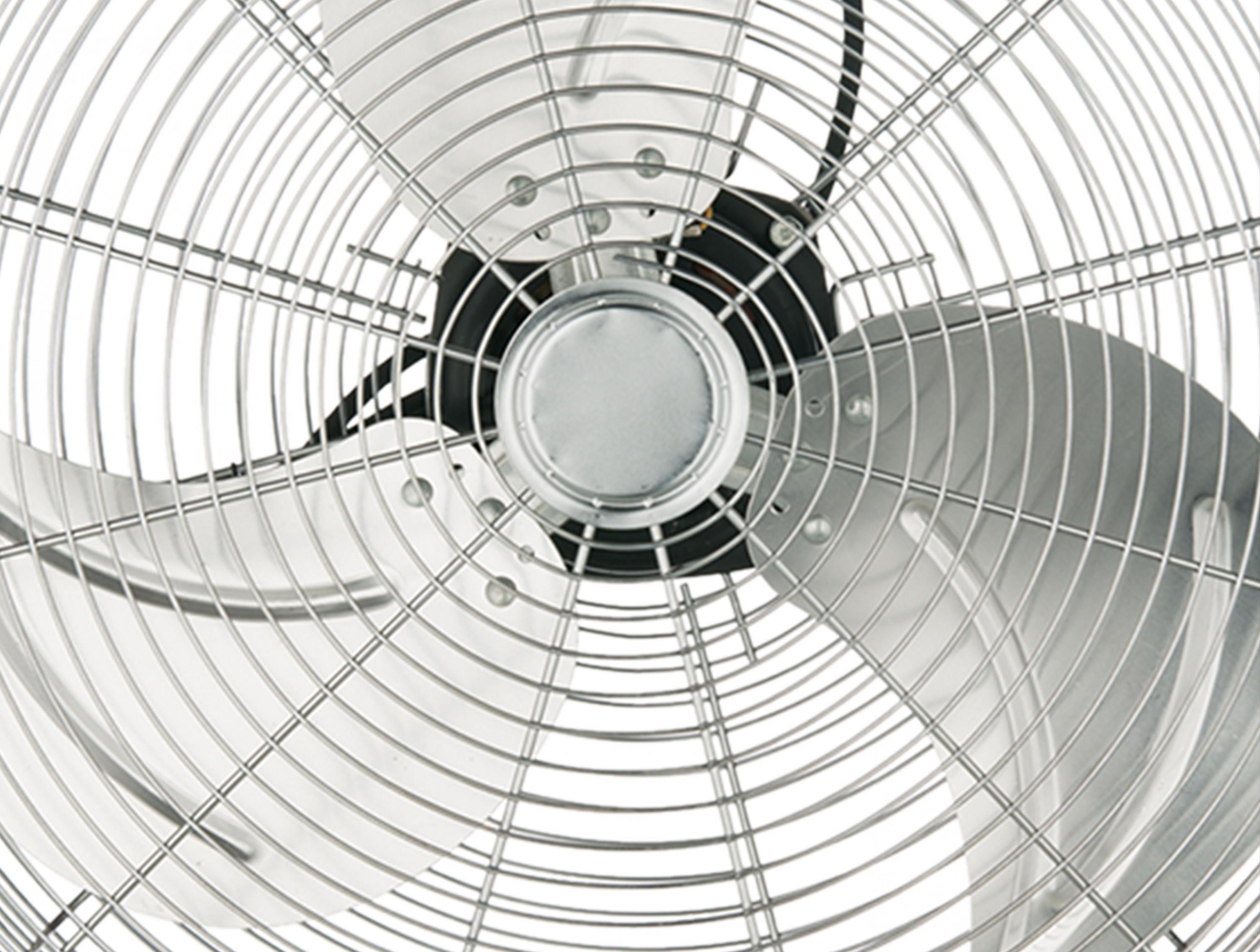 VENTY IND 120F: Ventilatore industriale a pavimento 120W con altezza regolabile