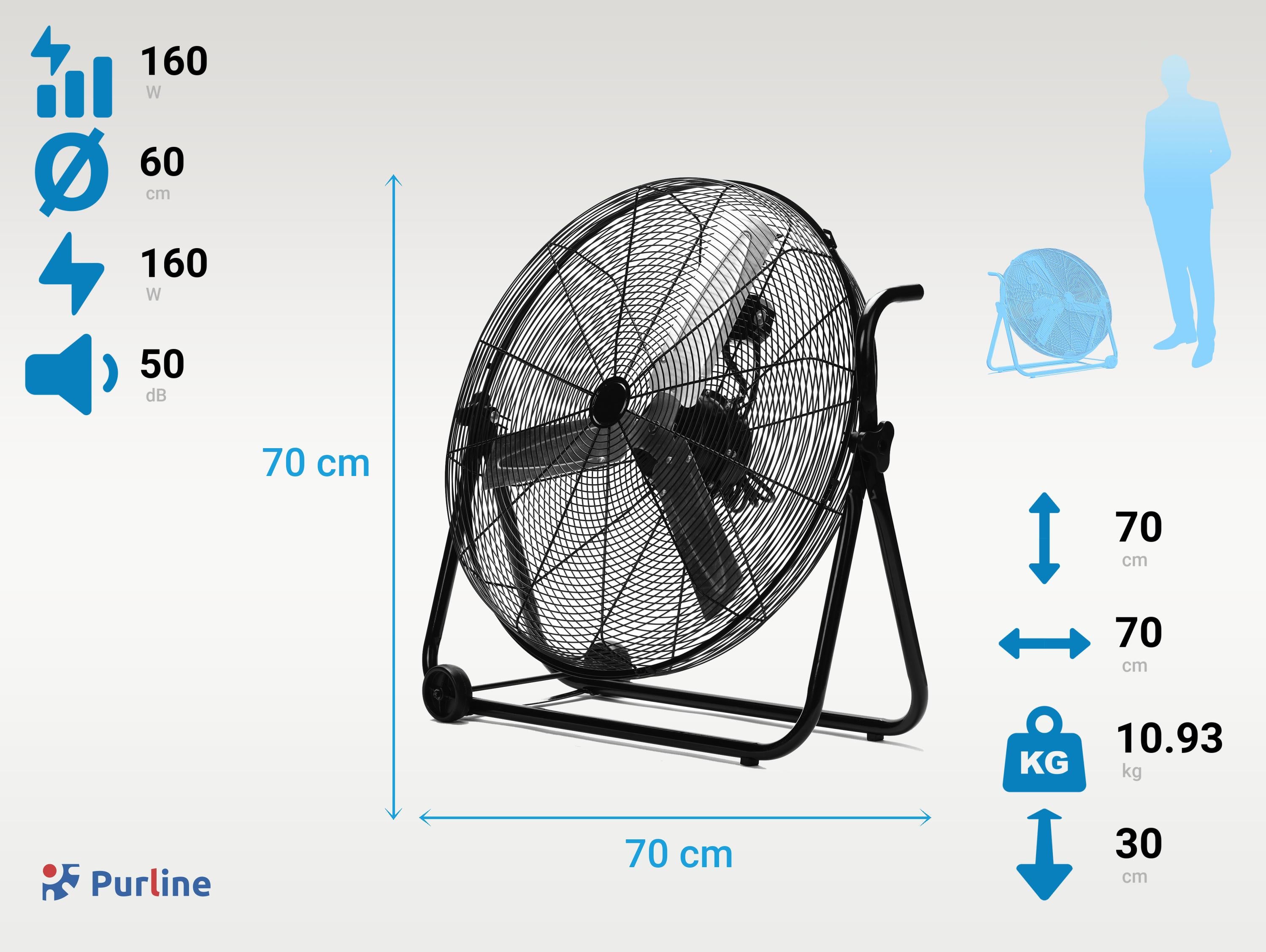 VENTY IND 160 Diametro 60 cm