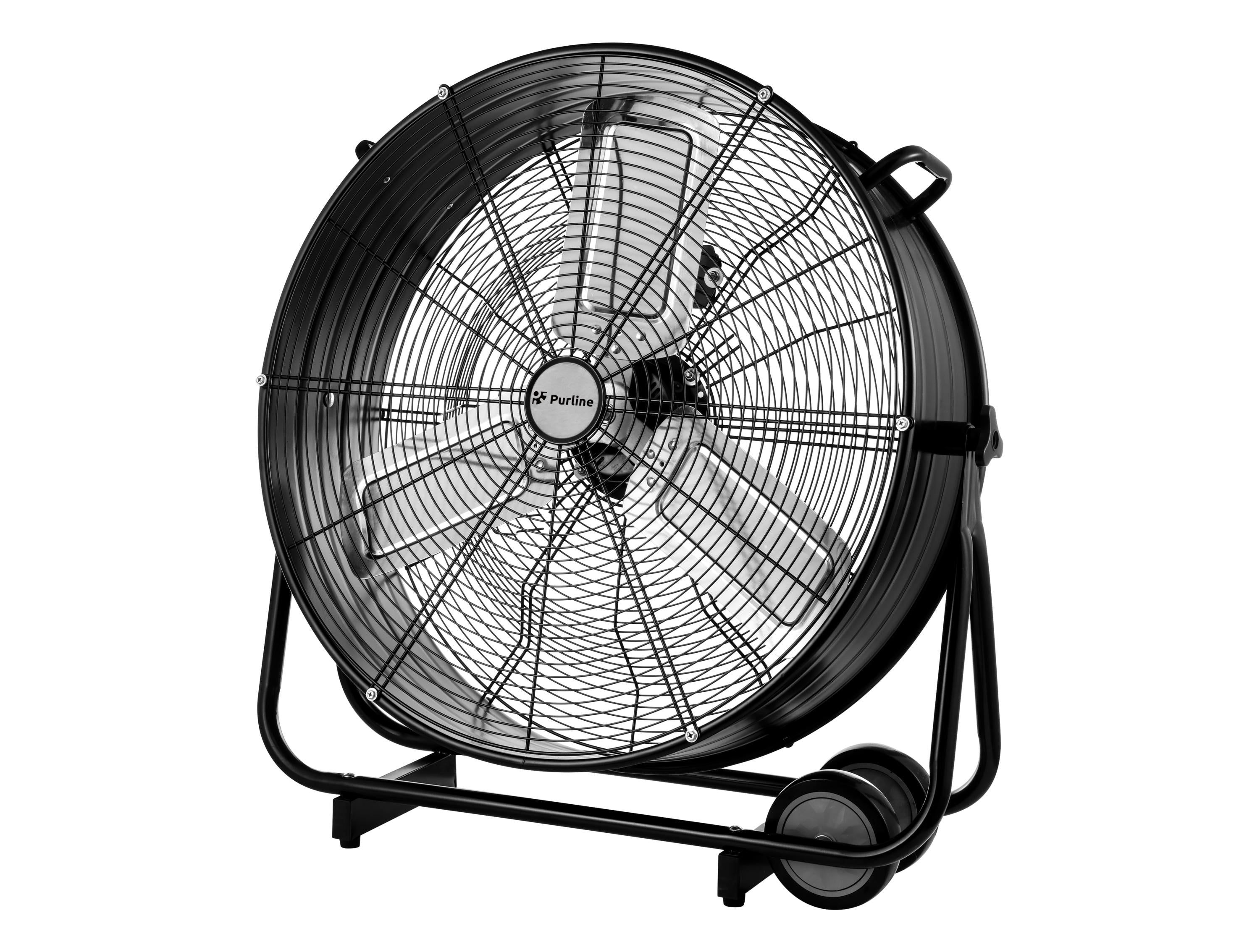 Ventilatore industriale da pavimento 250W con pale in alluminio