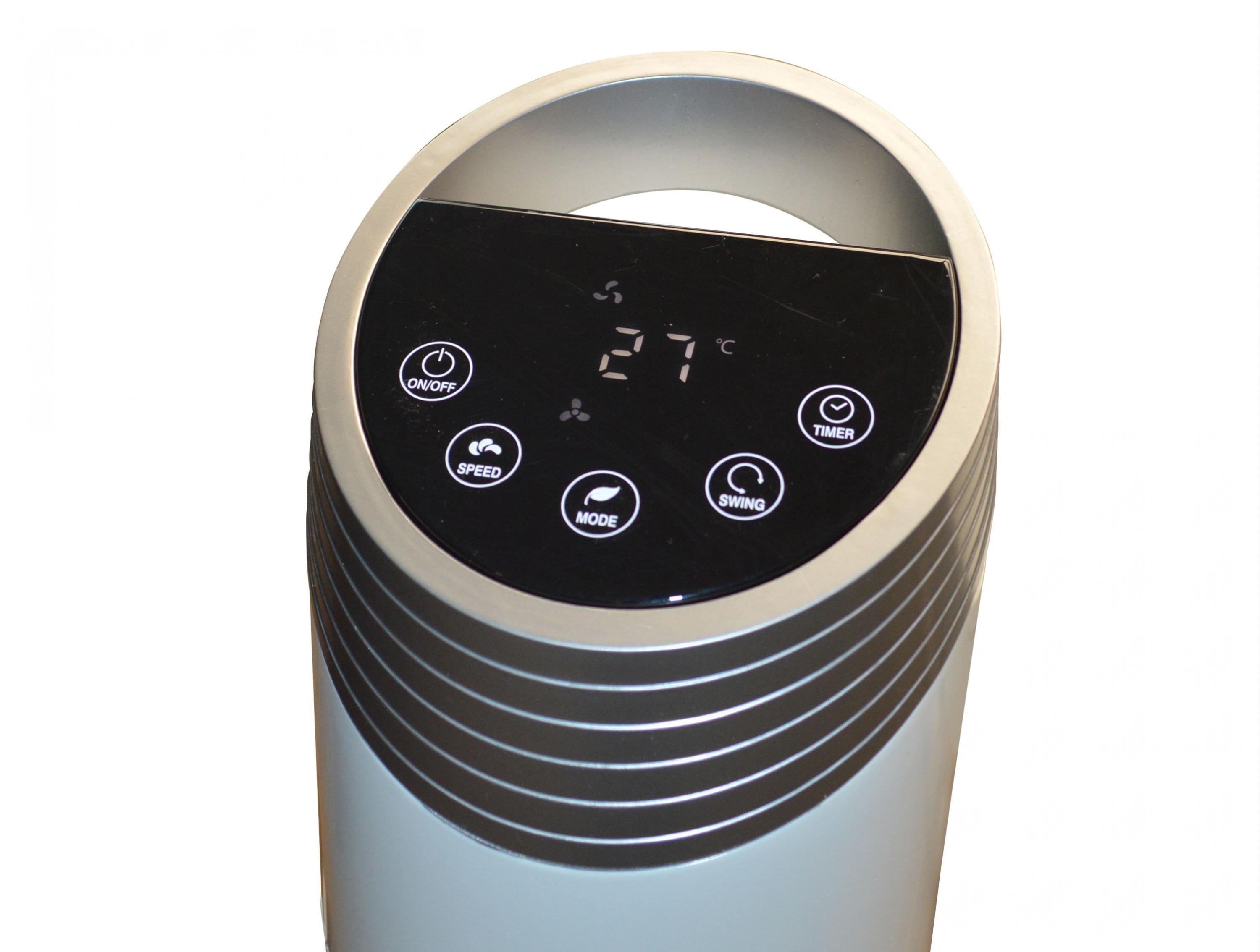Velocità 3 Ventilatore a torre digitale e pannello tattile con telecomando