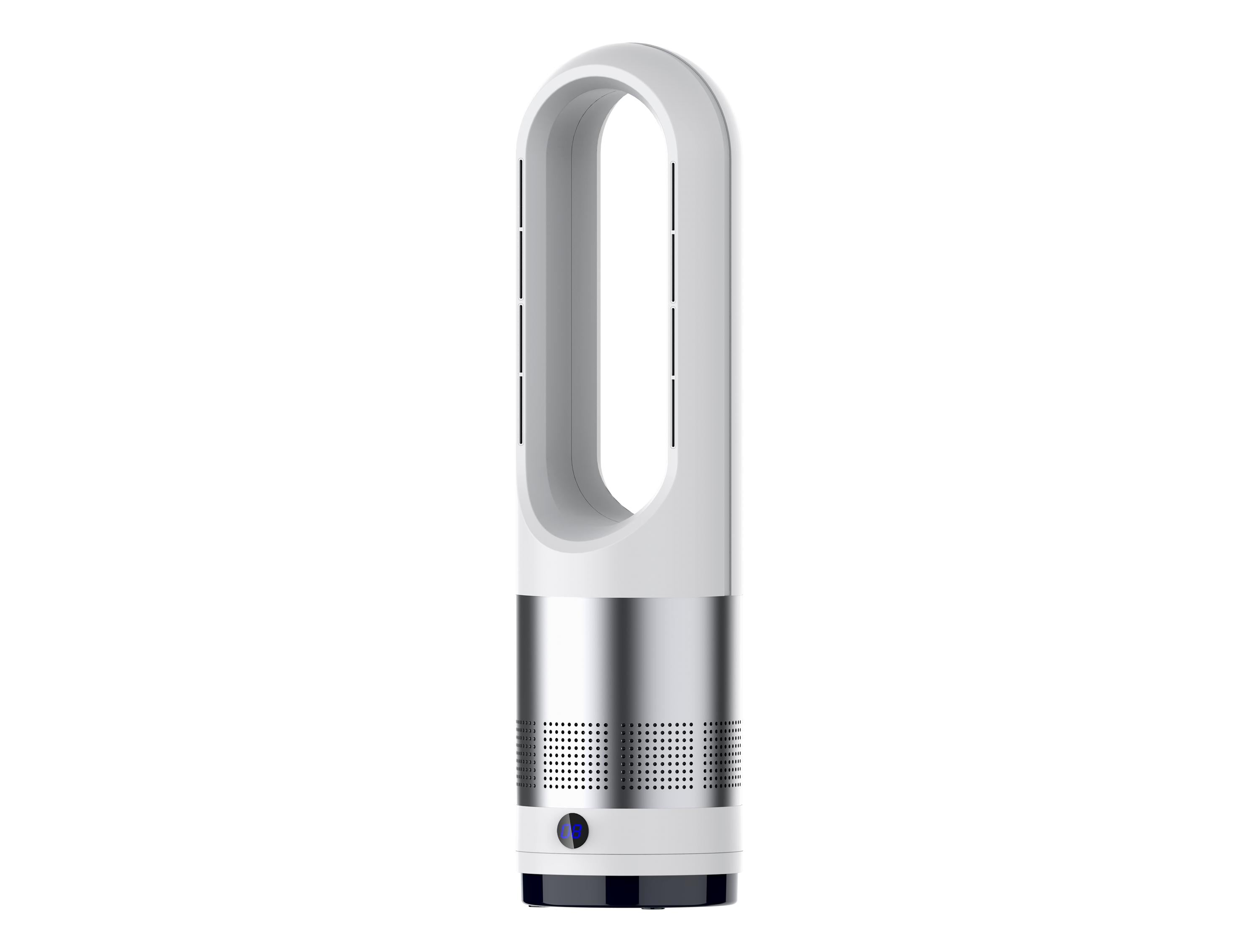 Termoventilatore senza pale con oscillazione e 8 velocità