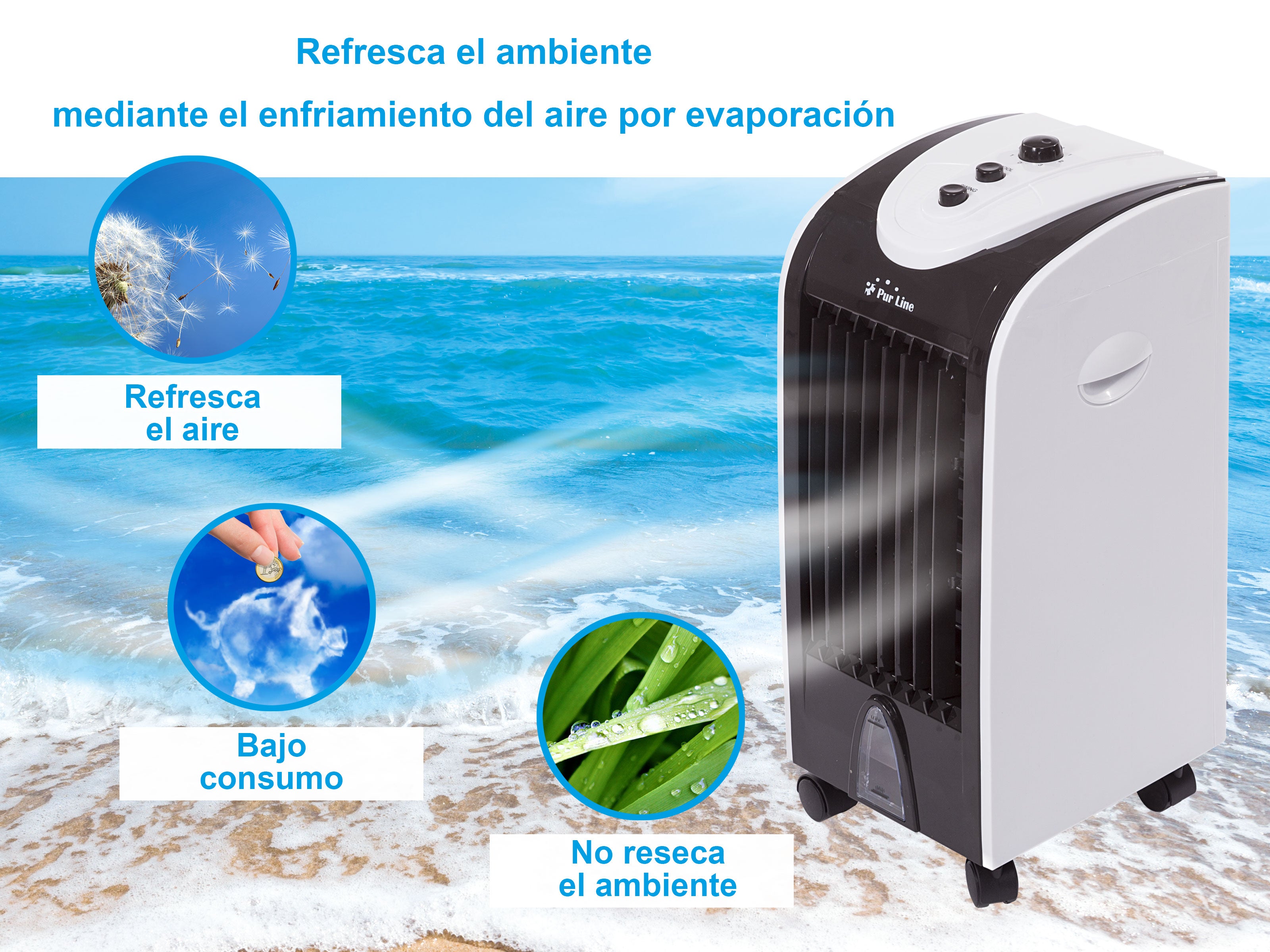 Raffrescatore evaporativo basso consumo