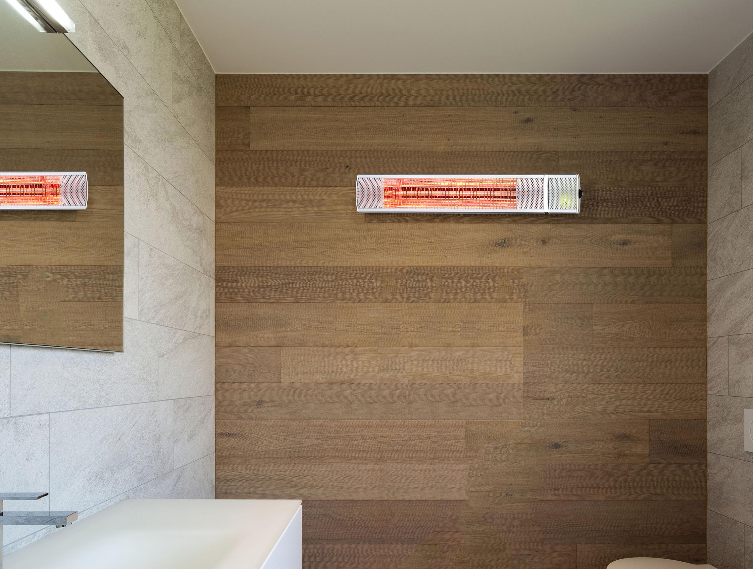 Riscaldatore alogeno a parete o a soffitto 2000W