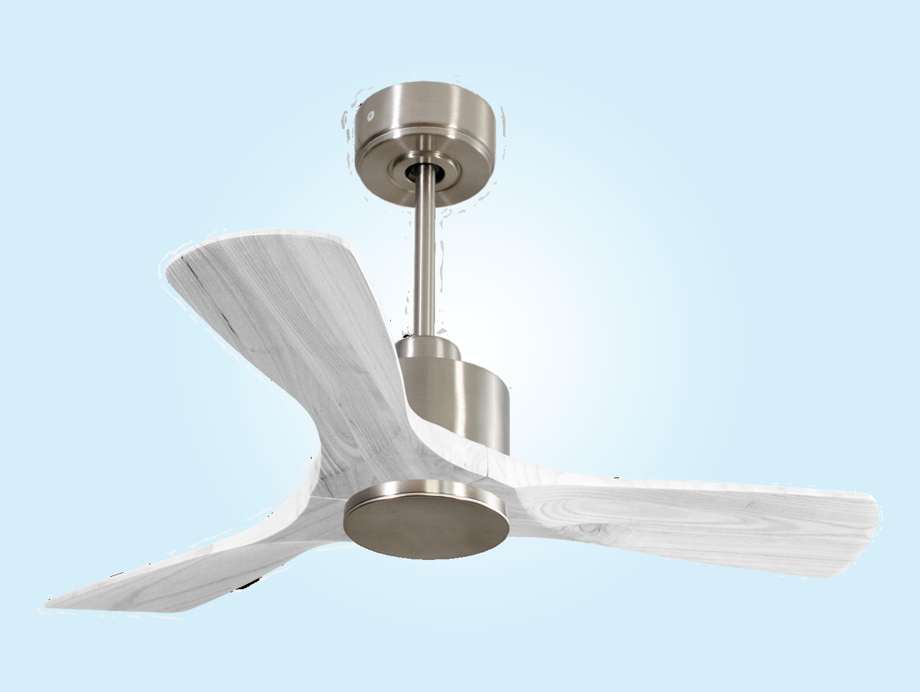 Ventilatore da soffitto Wifi Motore CC Telecomando Hypersilence Memoria