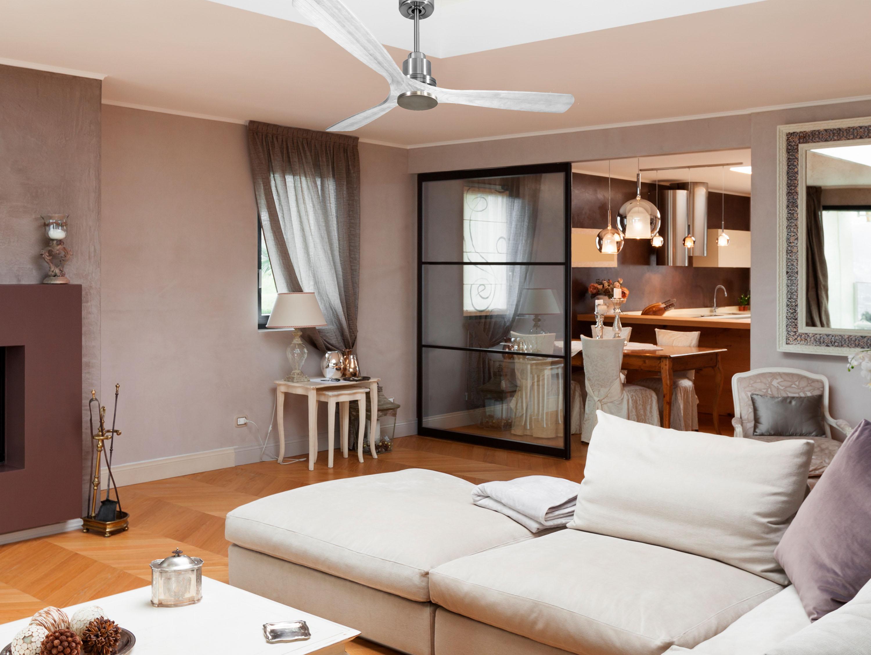 Ventilatore da soffitto Wifi Motore CC Telecomando Hypersilence Memoria
