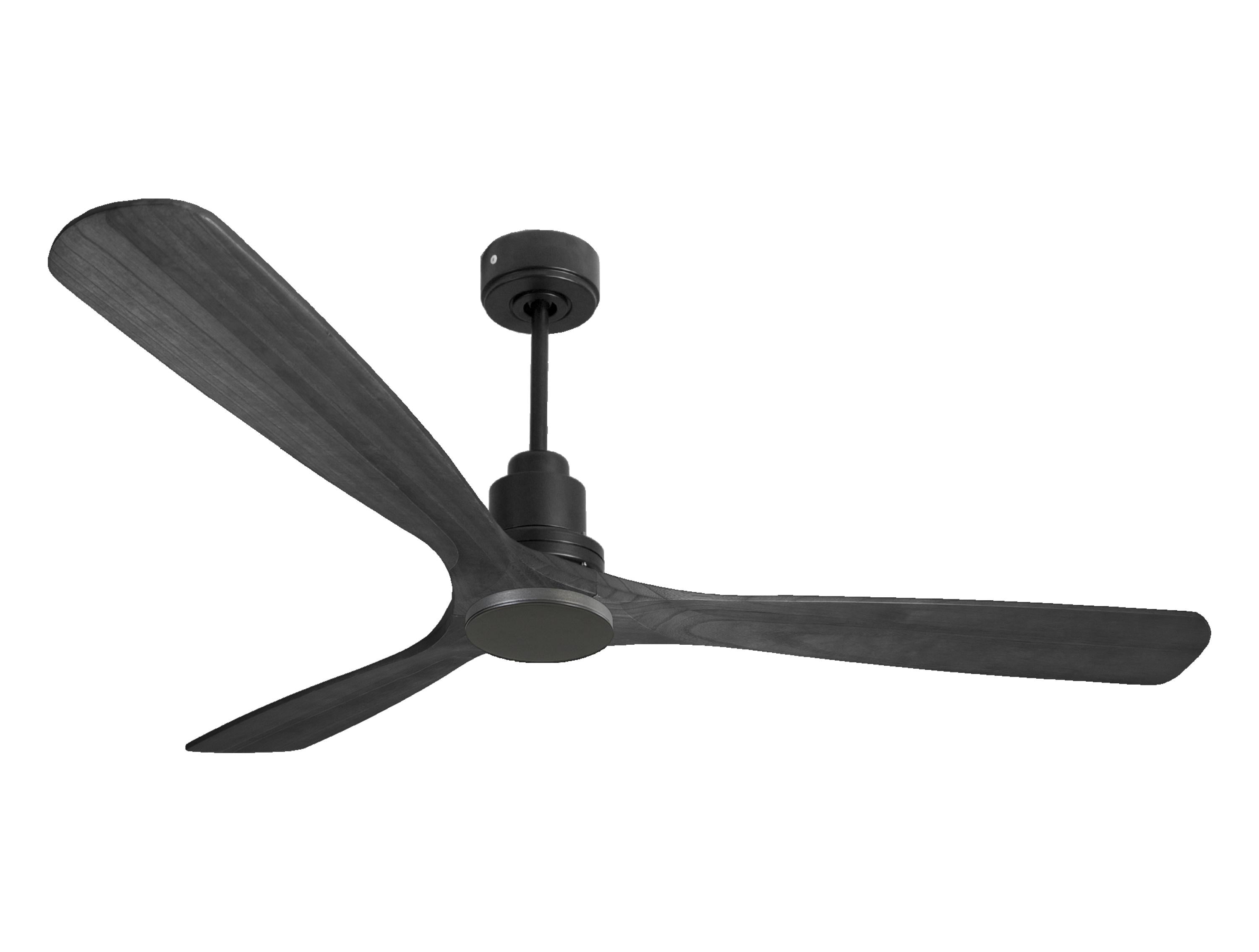 Ventilatore da soffitto Reversibile Termostato Wifi Motore CC Tetti inclinati Telecomando Hypersilence Memoria Shopify Vendible (AUTOMATICO)