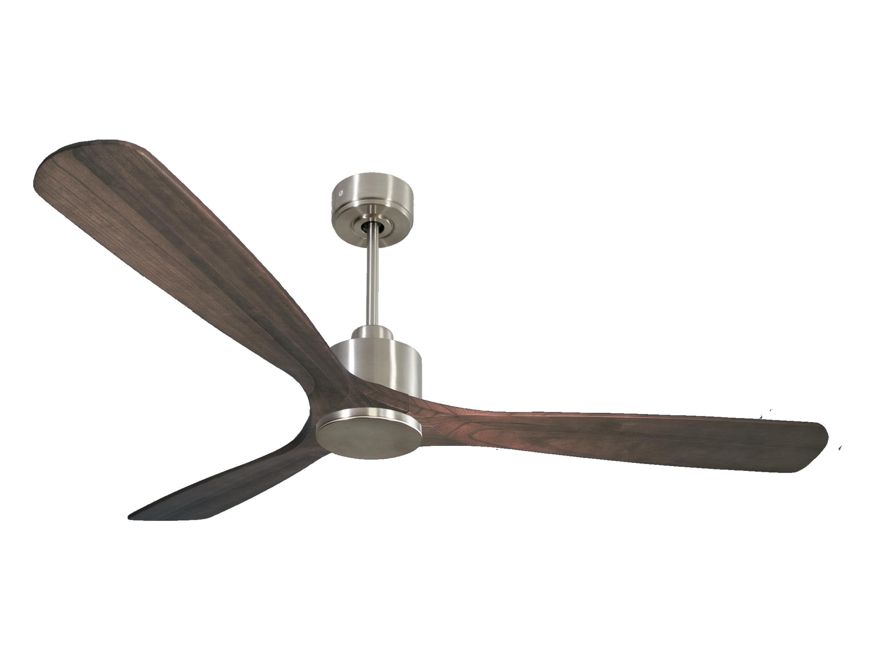 Ventilatore da soffitto Reversibile Termostato Wifi Motore CC Tetti inclinati Telecomando Memoria