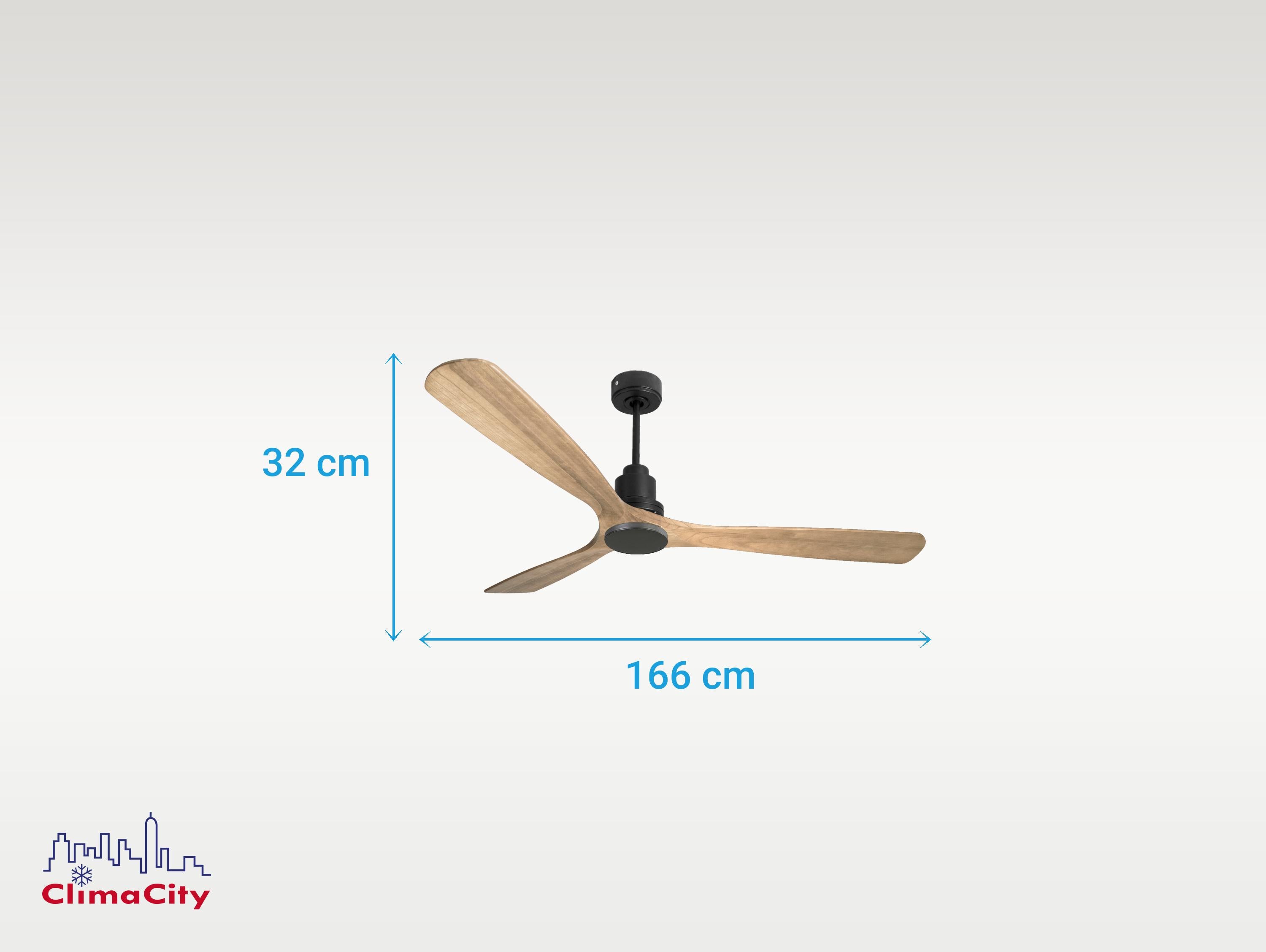 Ventilatore da soffitto Reversibile Termostato Wifi Motore CC Tetti inclinati Telecomando Hypersilence Memoria Shopify Vendible (AUTOMATICO)
