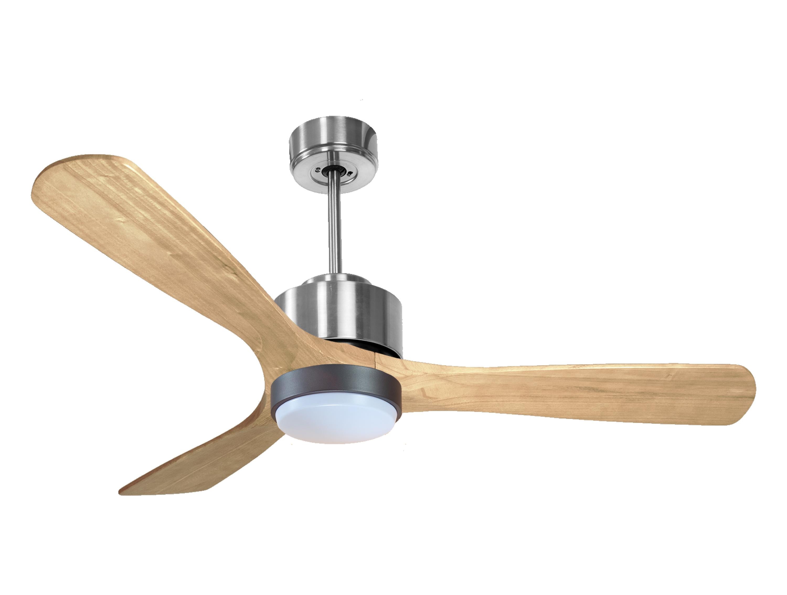 Ventilatore a soffitto ultra silenzioso e a basso consumo DC ParosD132C02LED66752