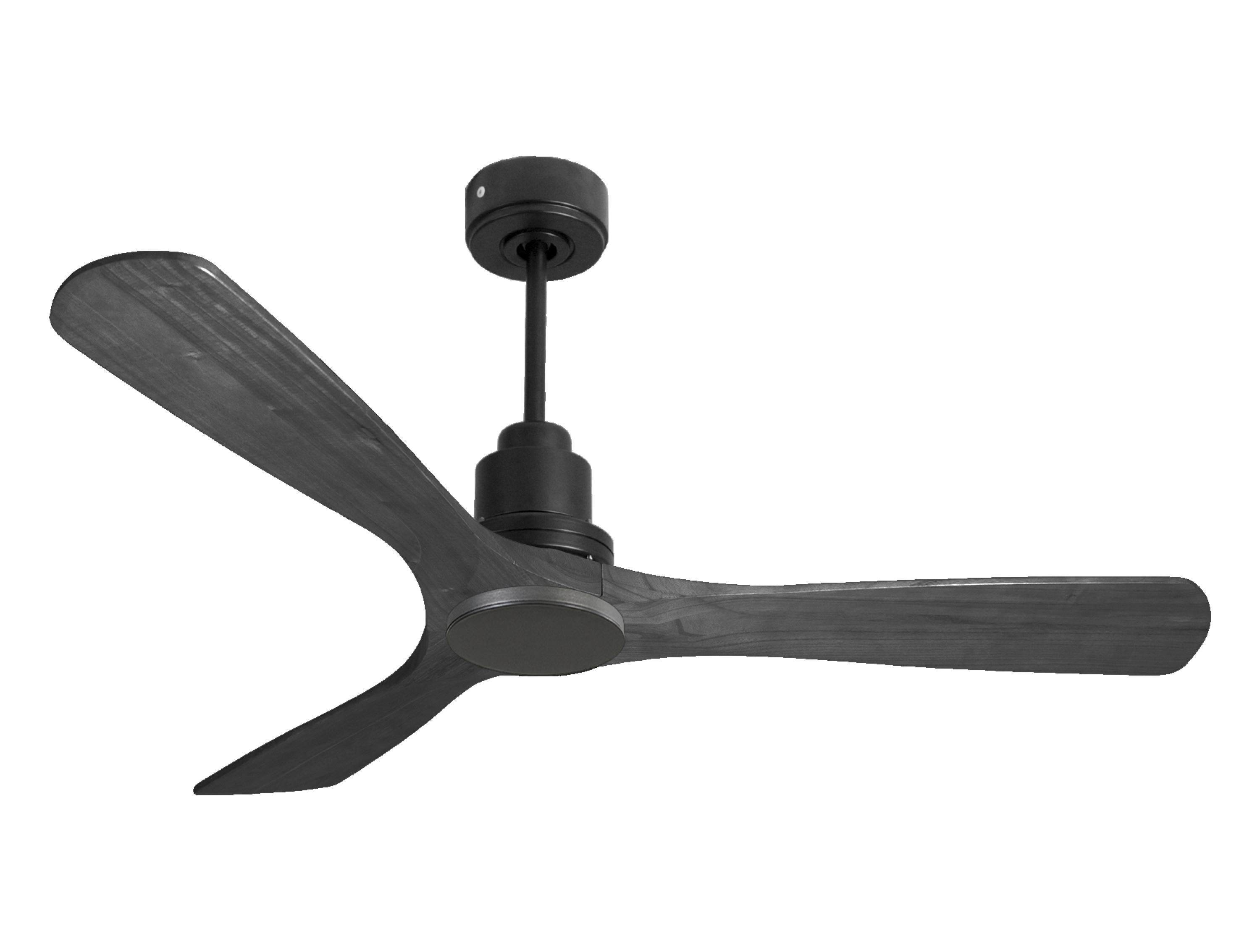 Ventilatore da soffitto Reversibile Termostato Wifi Motore CC Tetti inclinati Telecomando Hypersilence Memoria Shopify Vendible (AUTOMATICO)