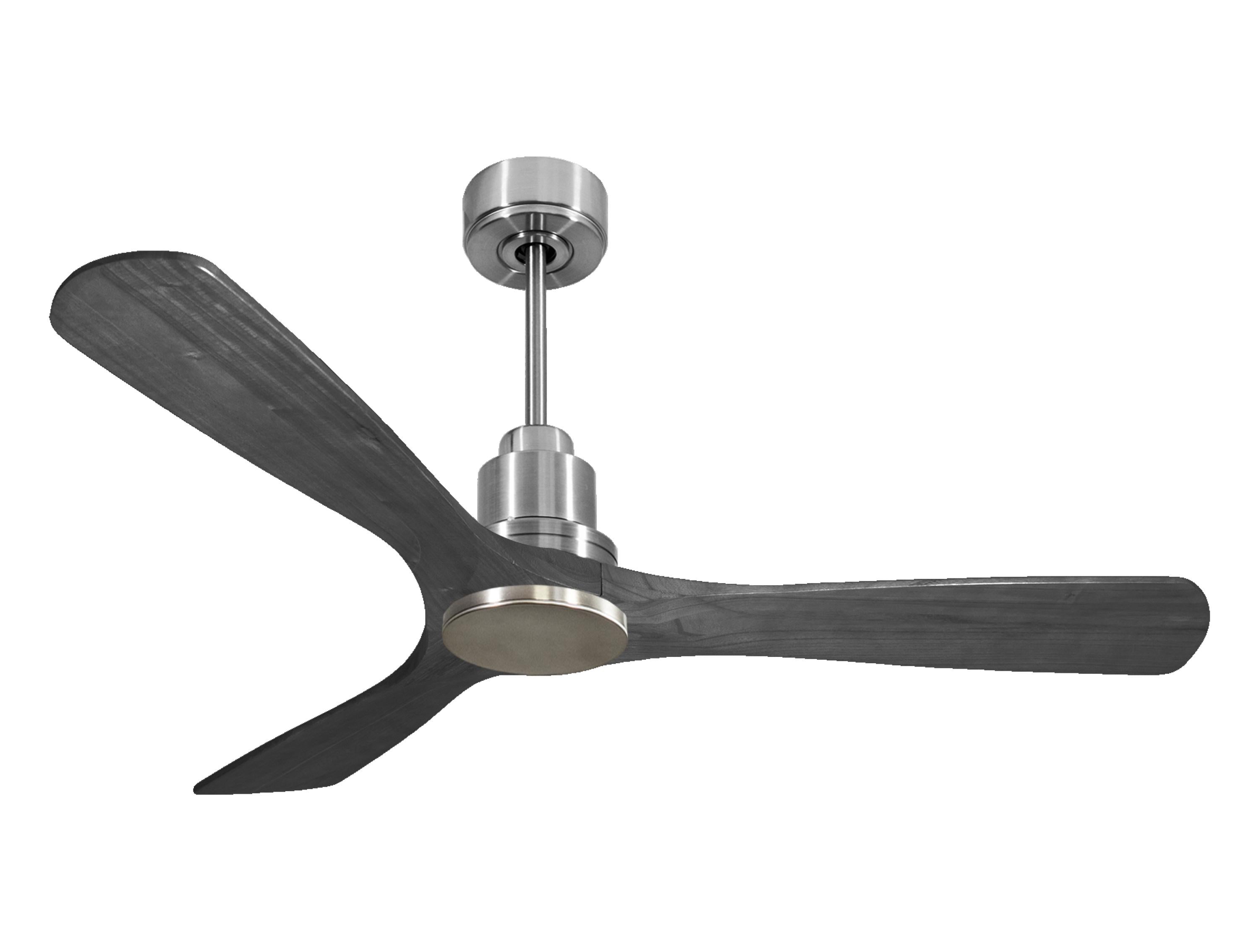 Ventilatore da soffitto Reversibile Termostato Wifi Motore CC Tetti inclinati Telecomando Hypersilence Memoria Shopify Vendible (AUTOMATICO)