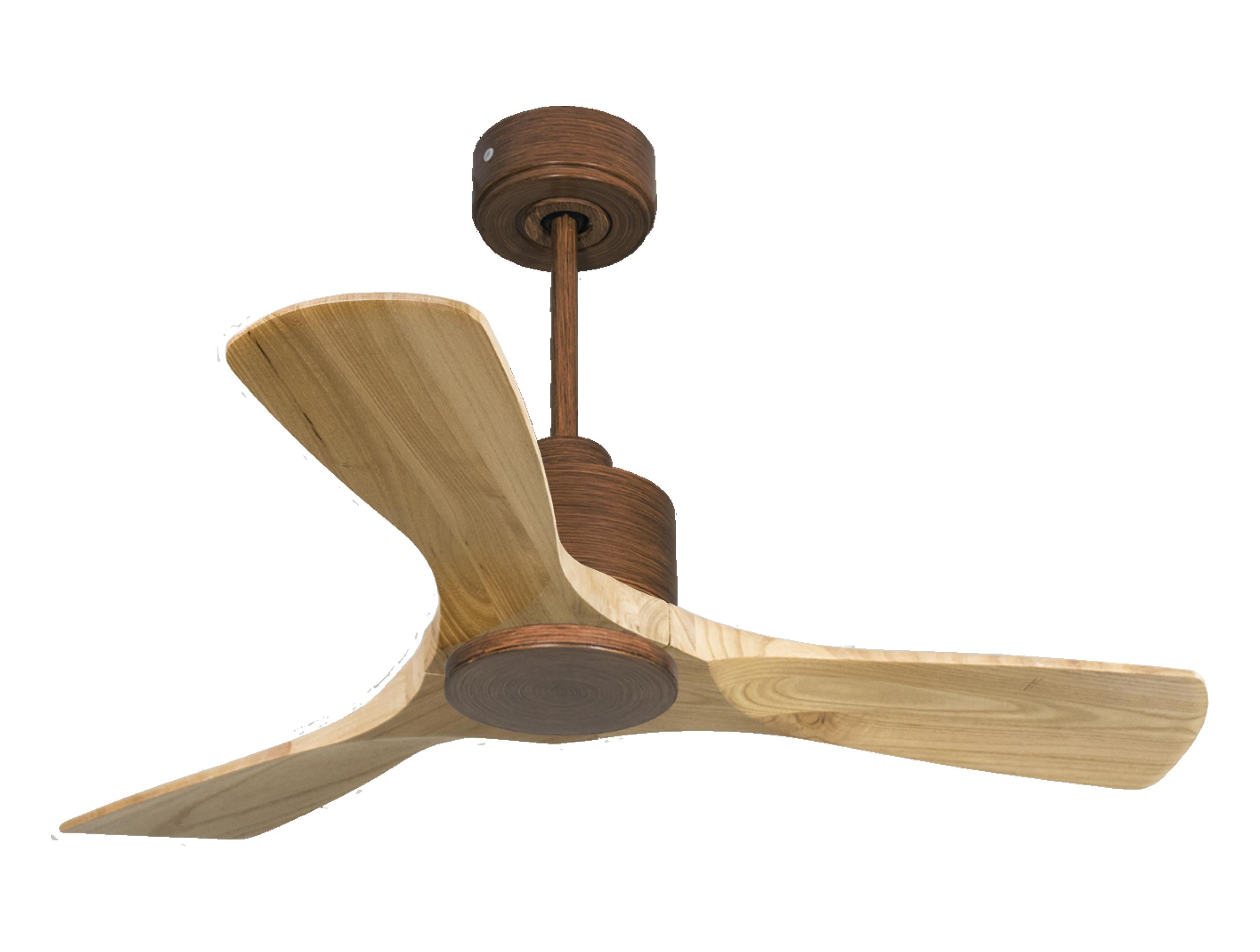 Ventilatore da soffitto Reversibile Termostato Wifi Motore CC Tetti inclinati Telecomando Hypersilence Memoria Shopify Vendible (AUTOMATICO)