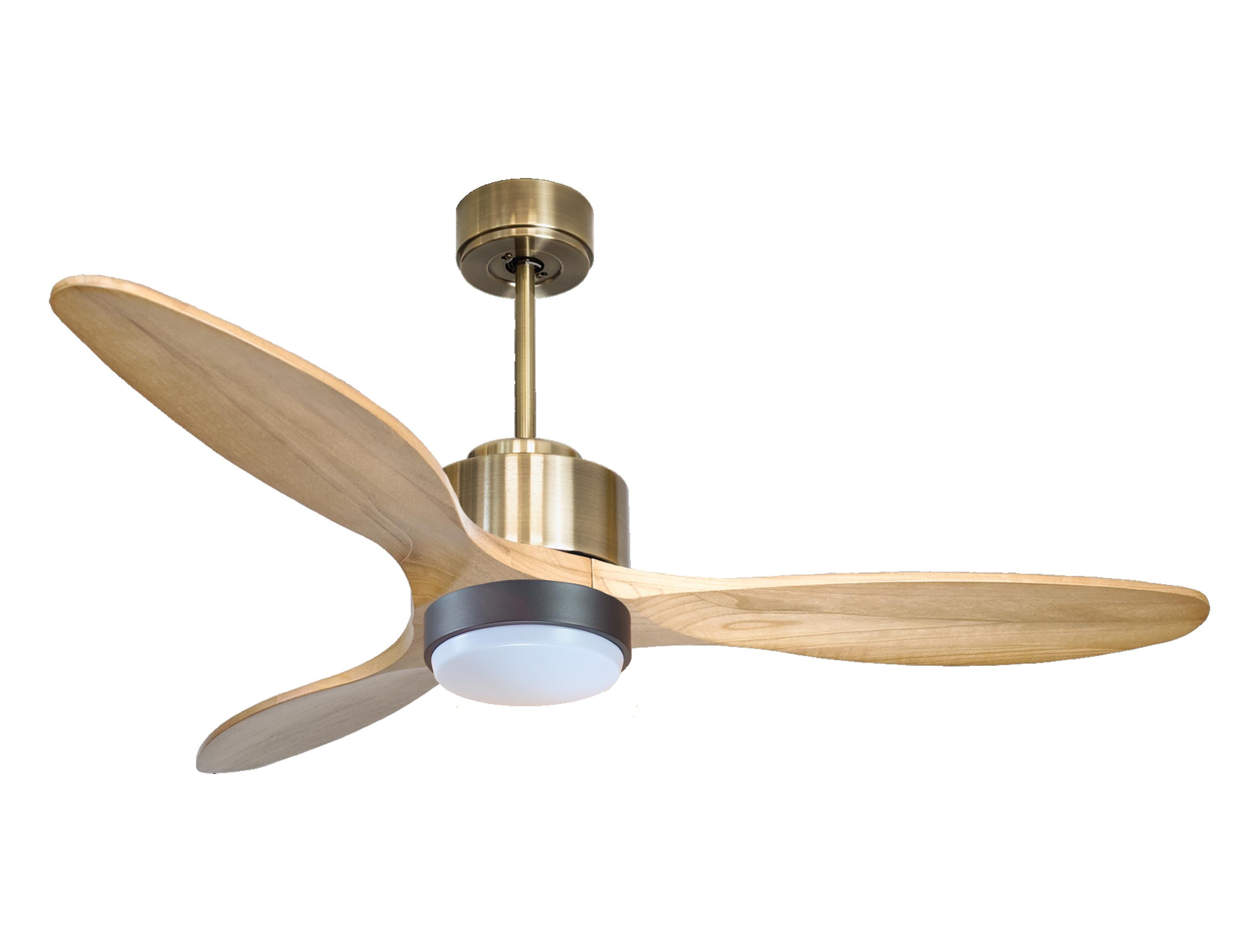Ventilatore a soffitto ultra silenzioso e a basso consumo DC SalamisD132C02LED65884