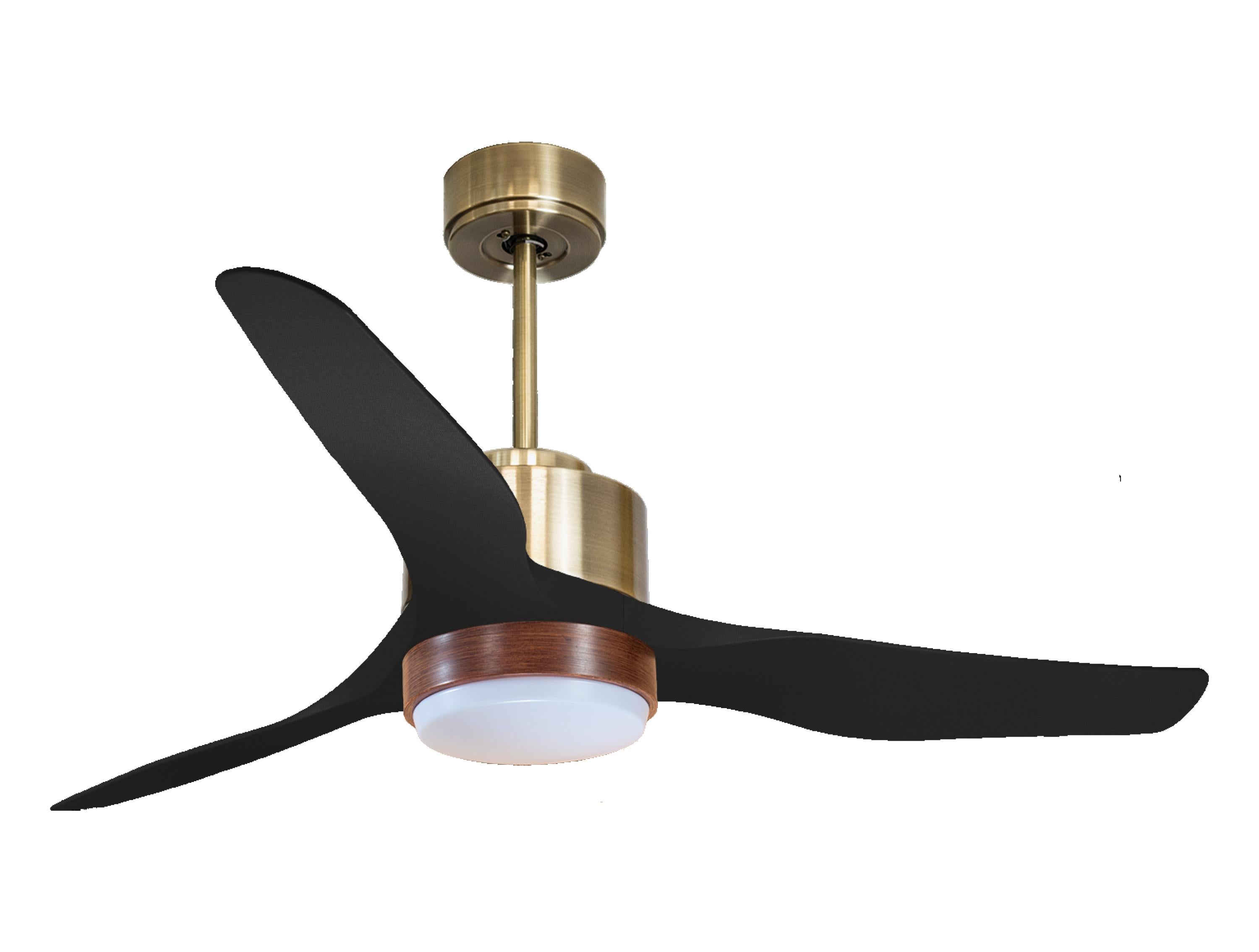 Ventilatore a soffitto ultra silenzioso e a basso consumo DC SyrosD127C02LED65845