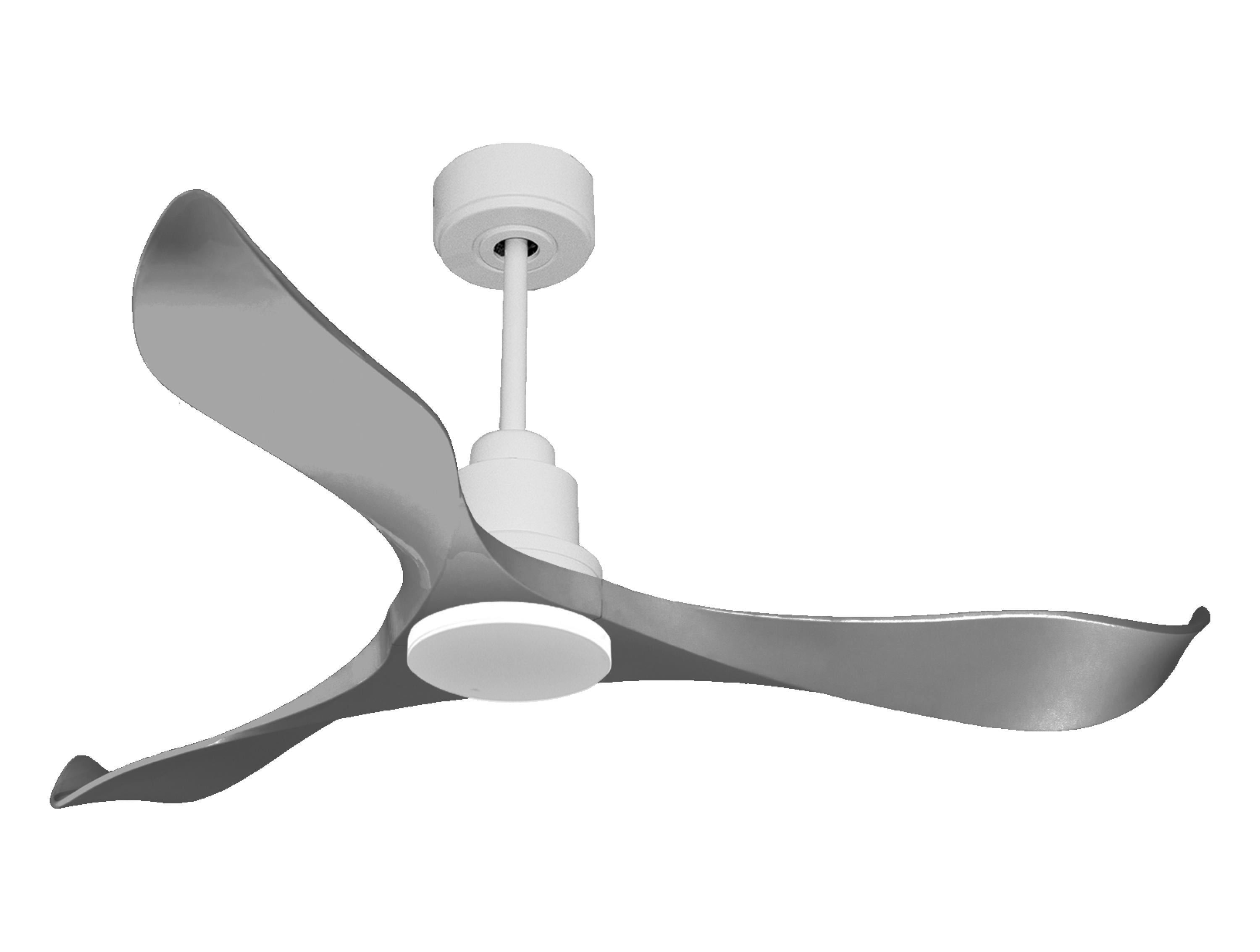 Ventilatore da soffitto Reversibile Termostato Wifi Motore CC Tetti inclinati Telecomando Memoria Shopify Vendible (AUTOMATICO)