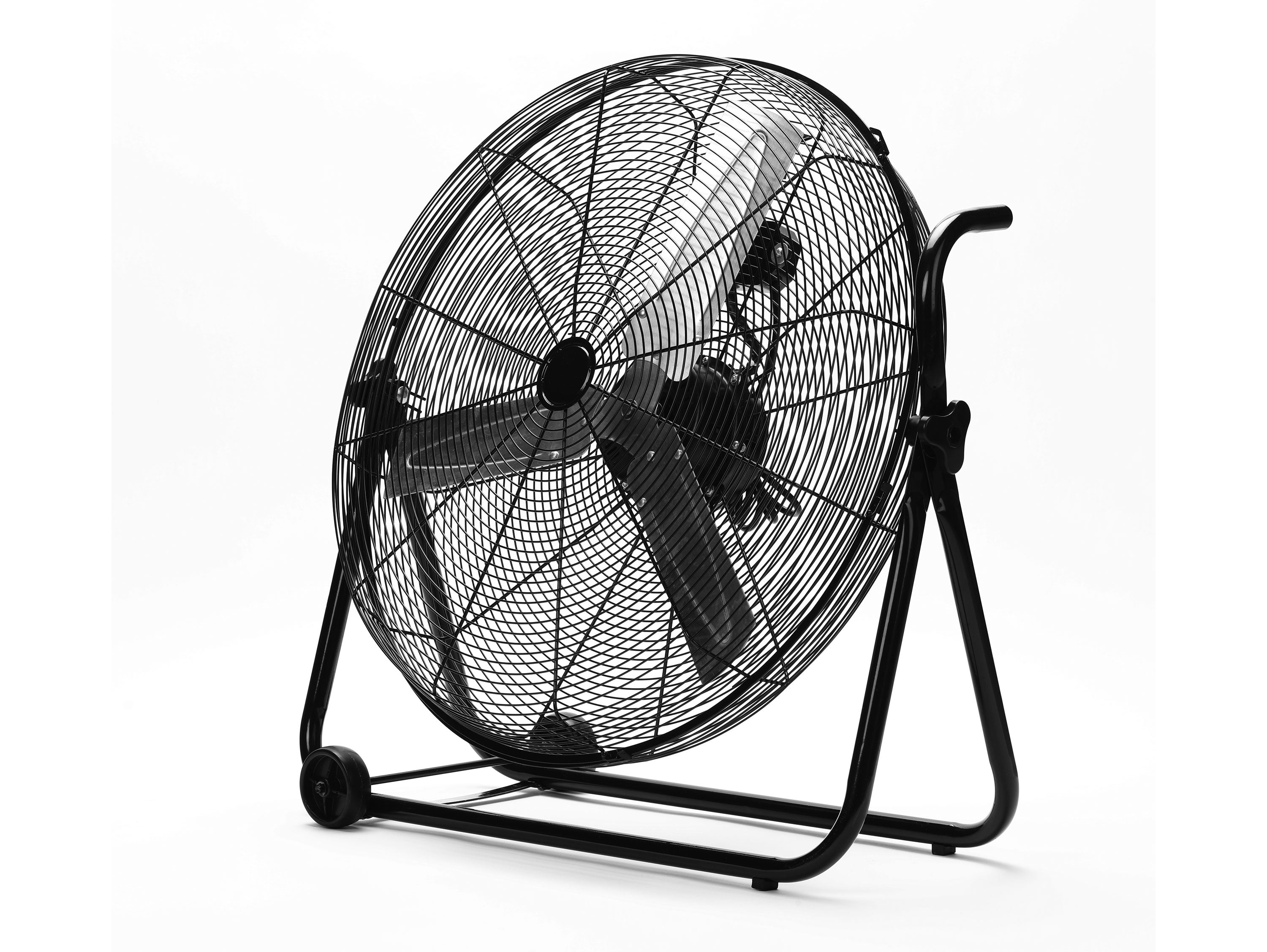 Ventilatore industriale 160 W con 3 velocità e ruote
